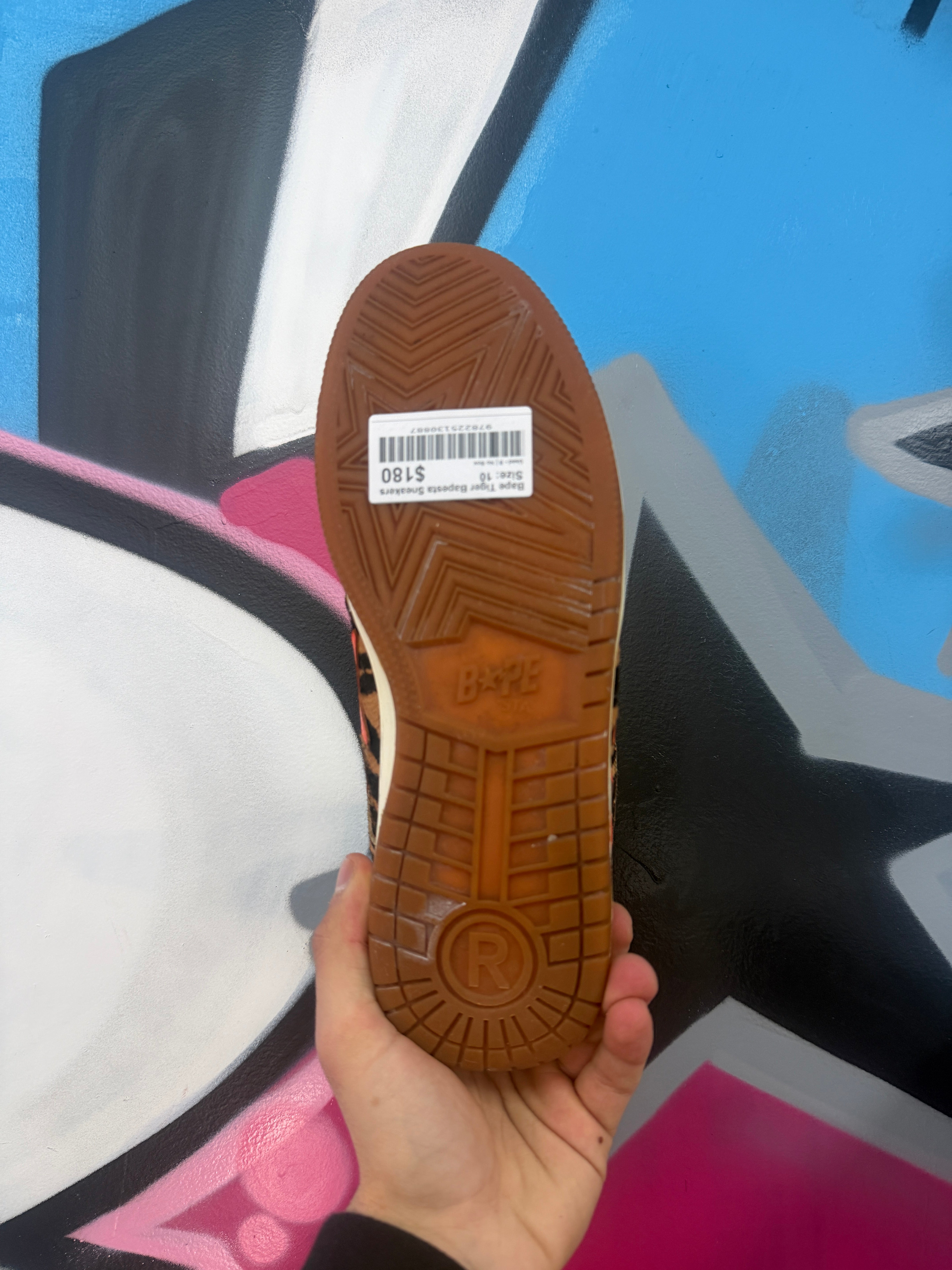 Bape Tiger Bapesta Sneakers