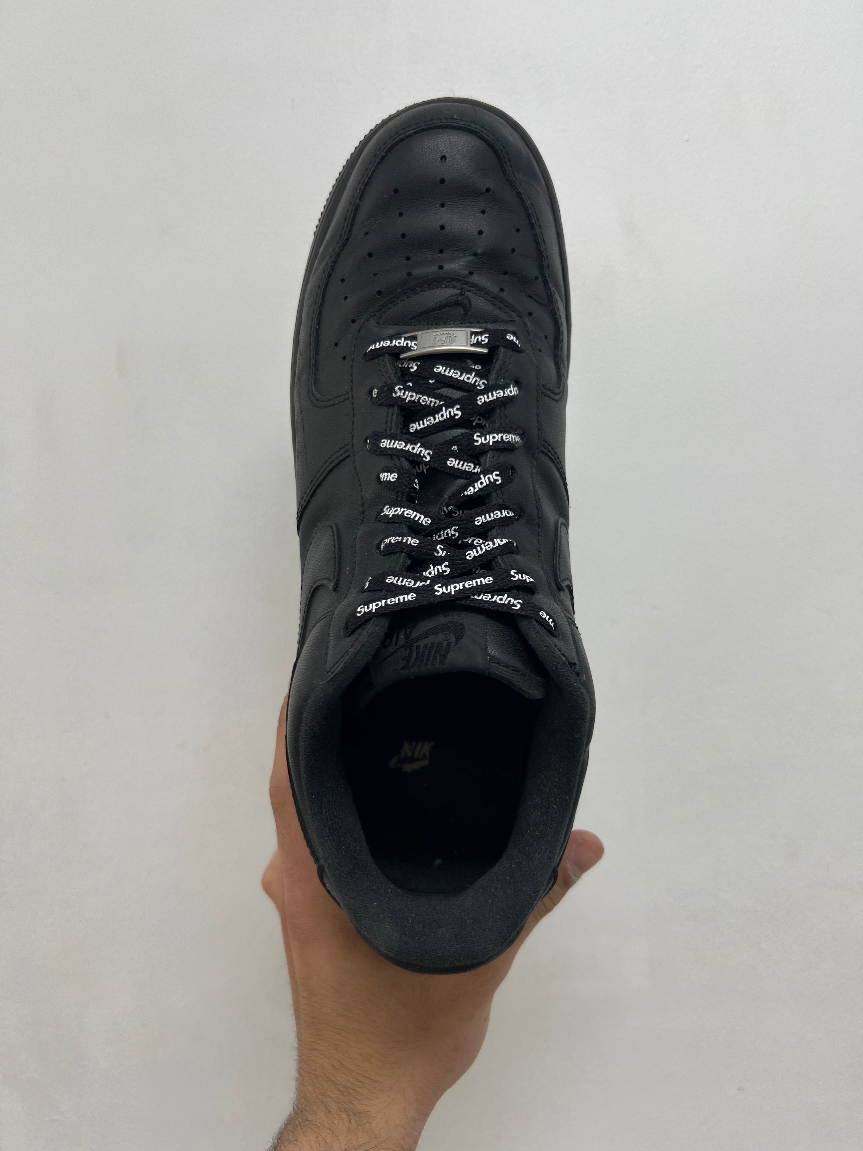 Nike Supreme AF1 Black Sneakers