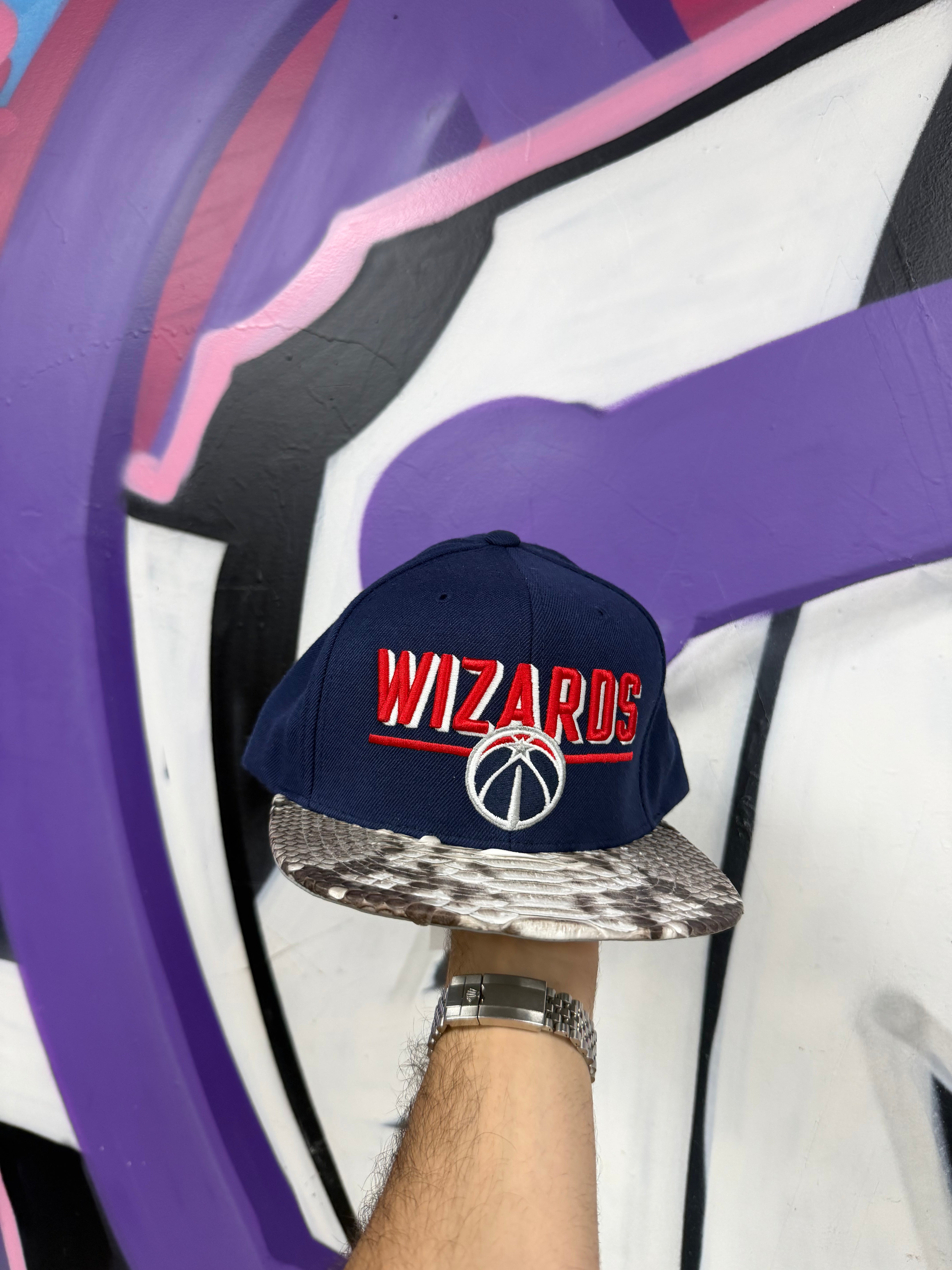 Just Don Navy Red Wizards Hat