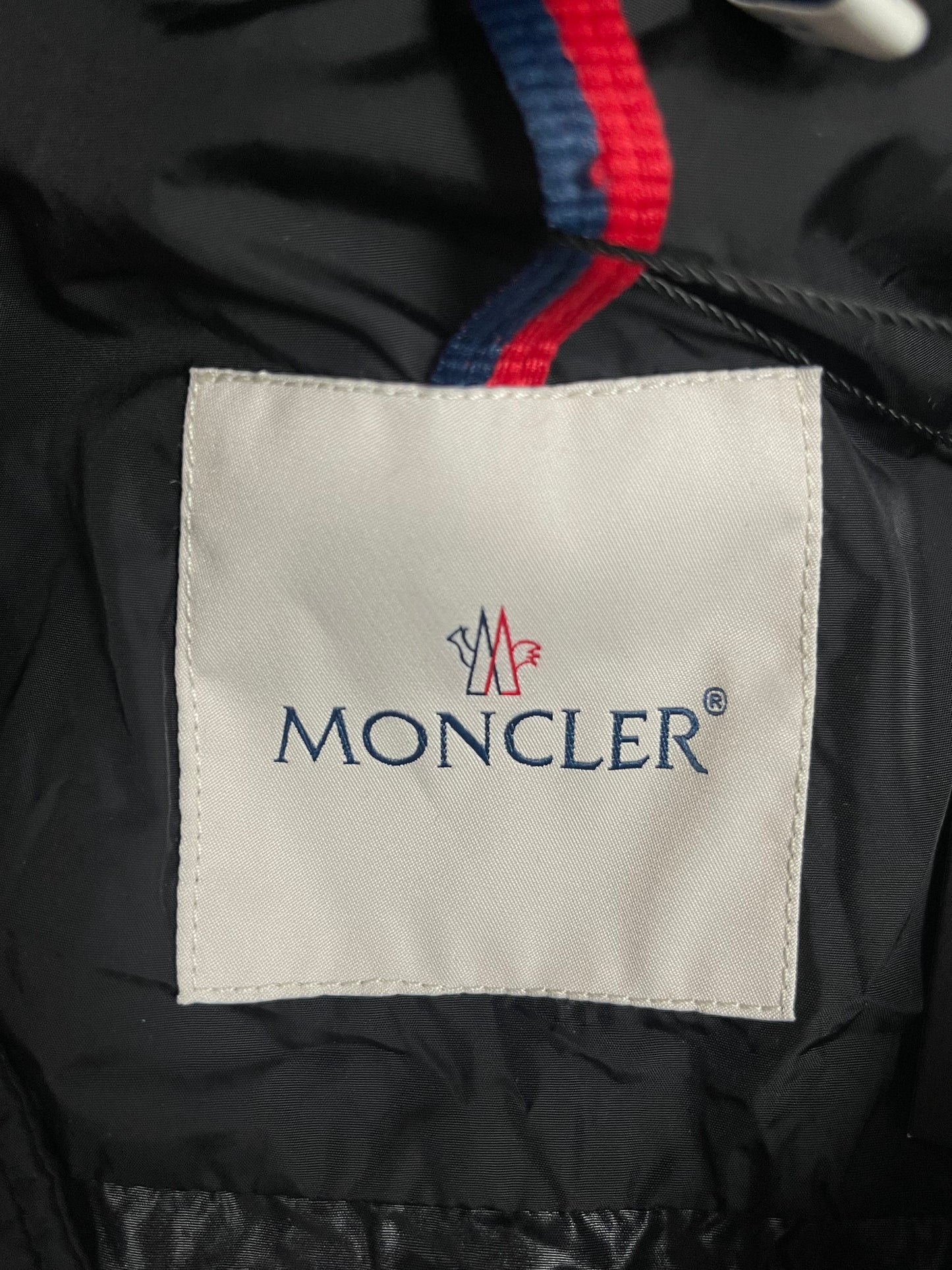 Moncler Black Wind Breaker Used