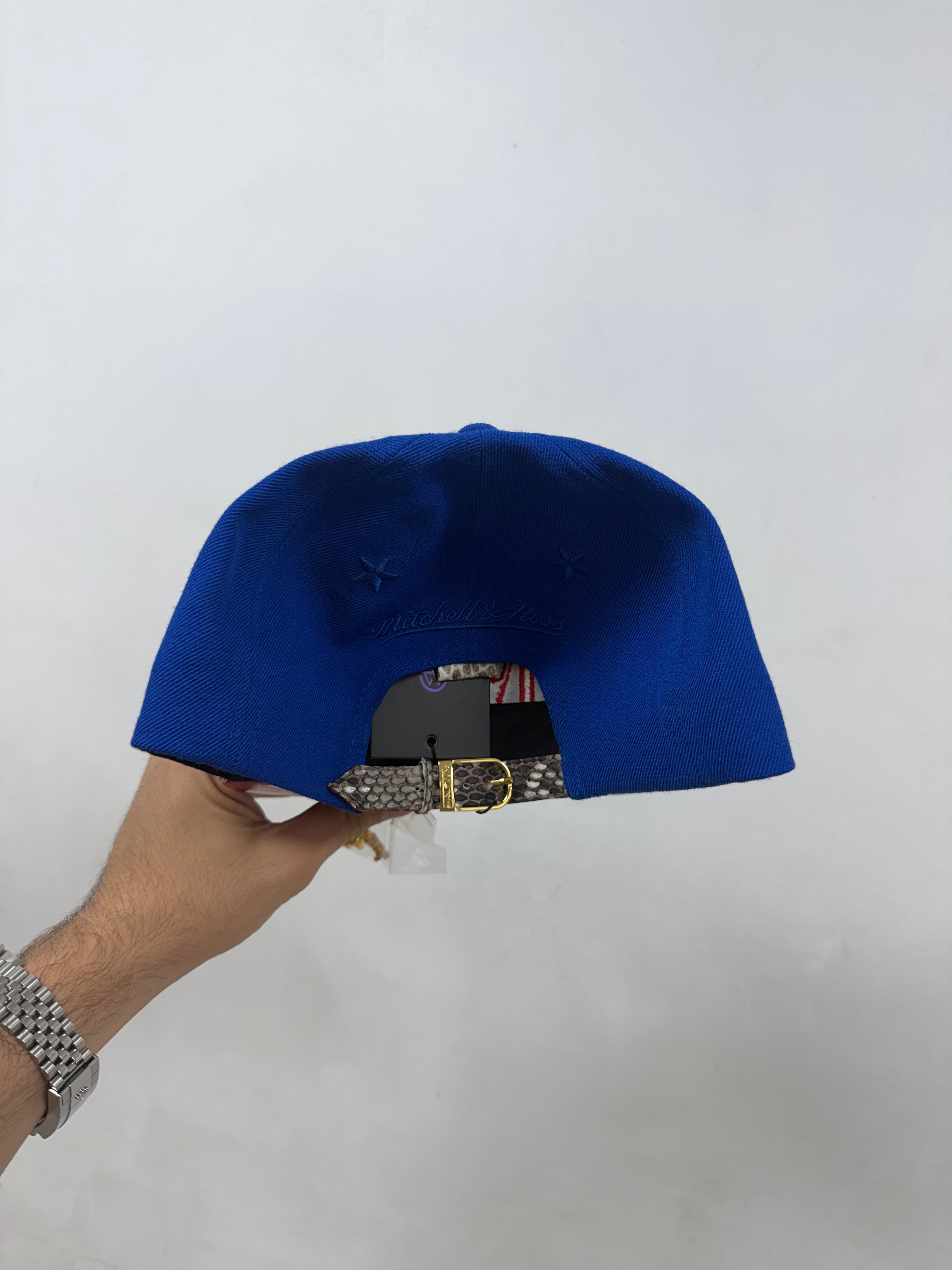 Just Don Blue Red NBA Hat