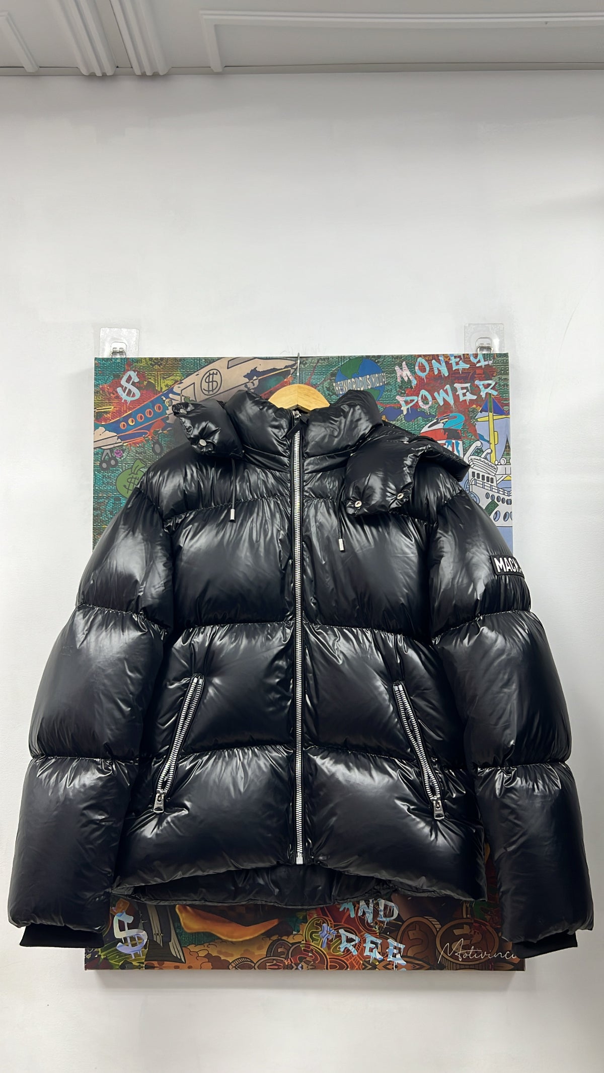 Mackage Black Kent Puffer Jacket