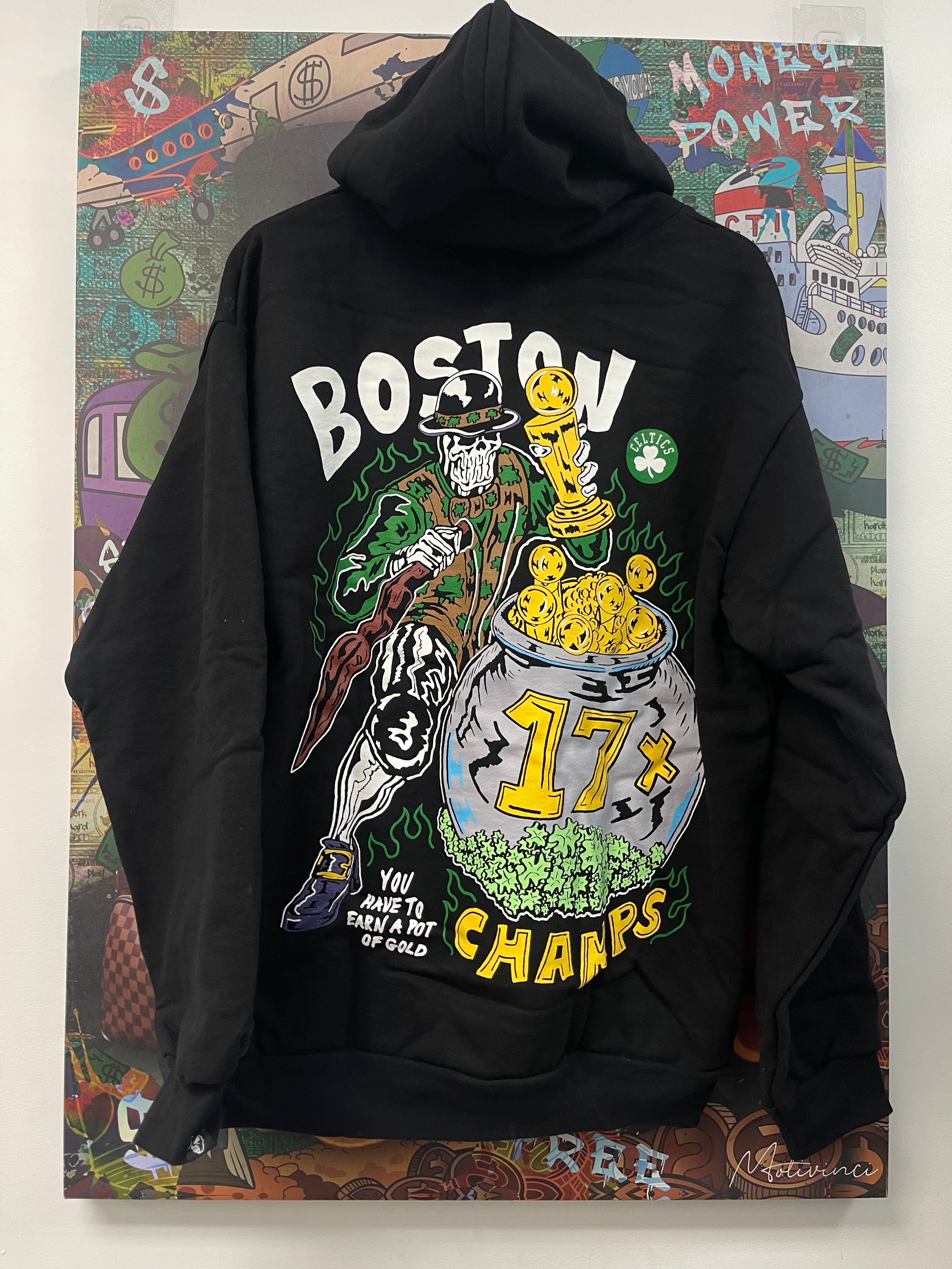 Warren Lotas Boston Celtics Champs Hoodie