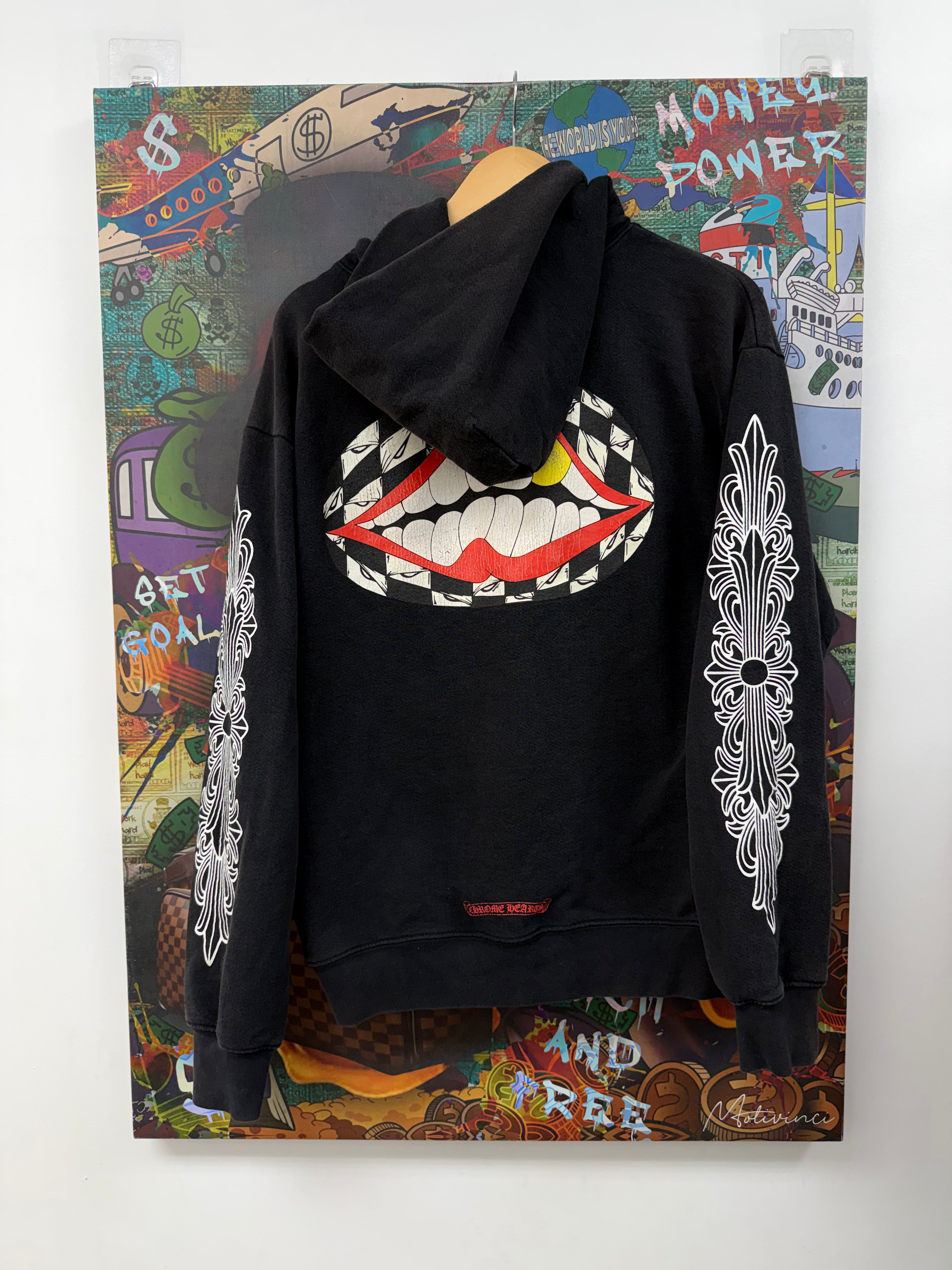 Chrome Hearts Matty Boy Black Chomper Hoodie