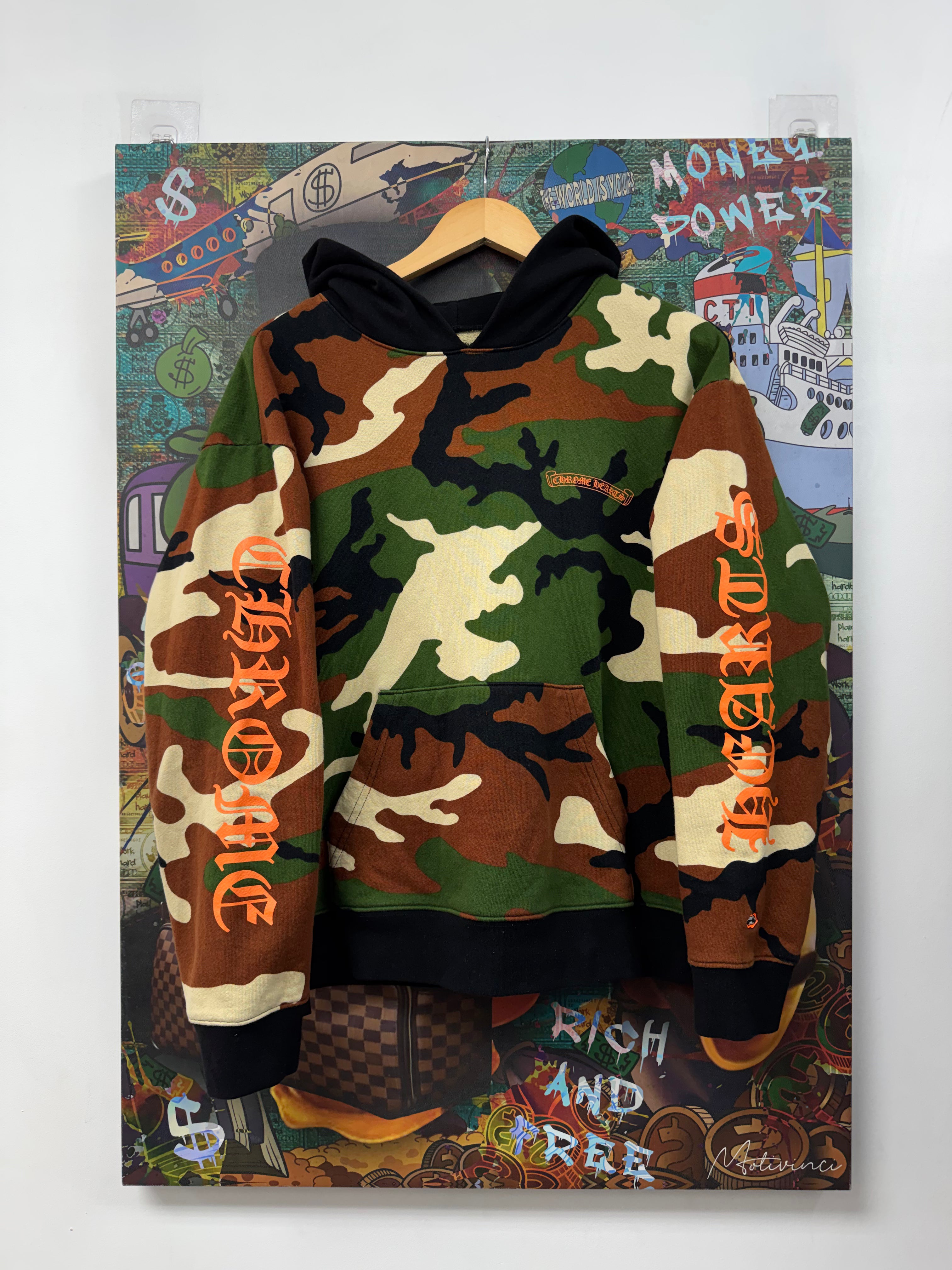 Chrome Hearts Matty Boy Caution Pullover Hoodie