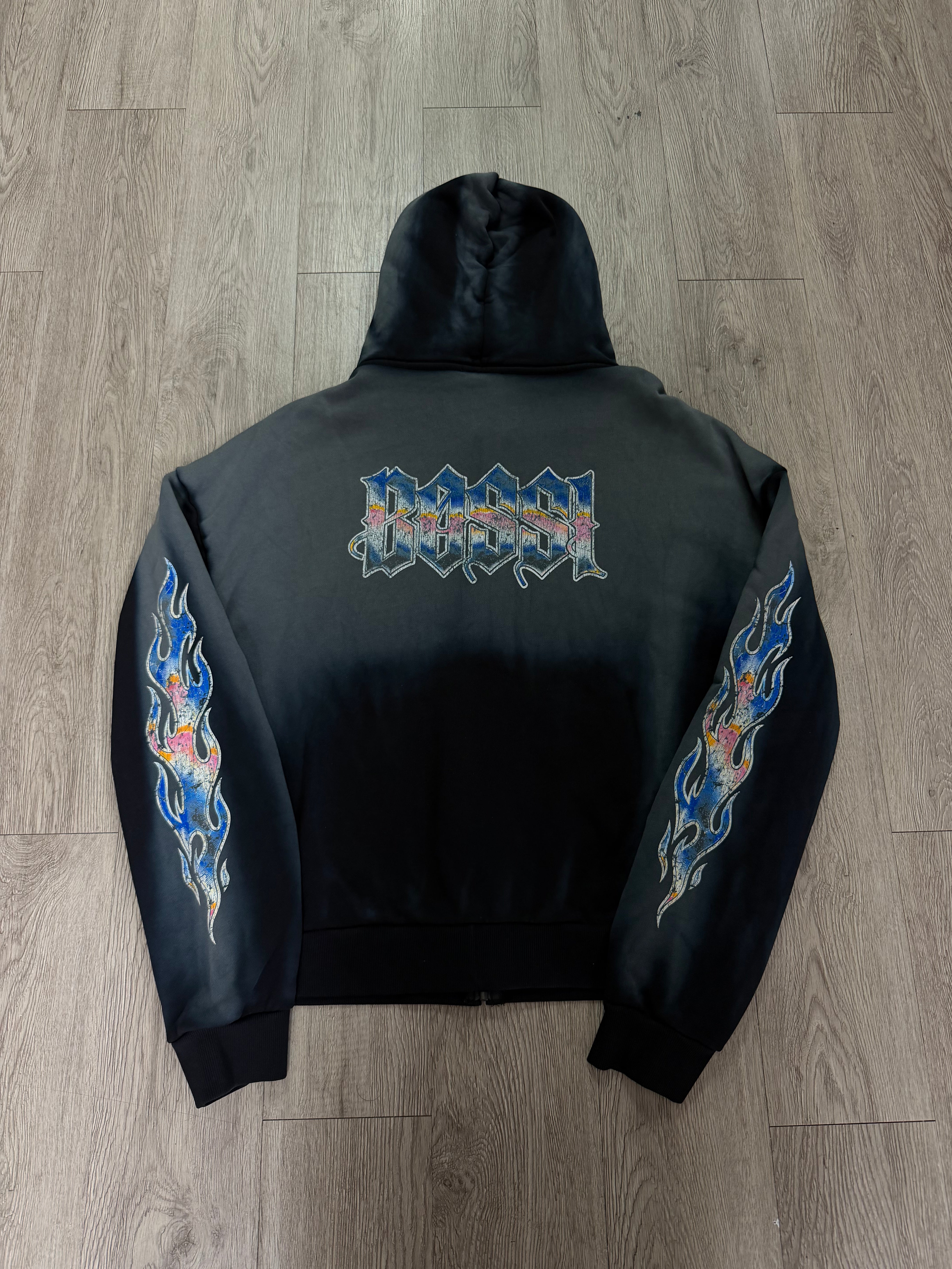 Bossi Skull Pile Grey Hoodie