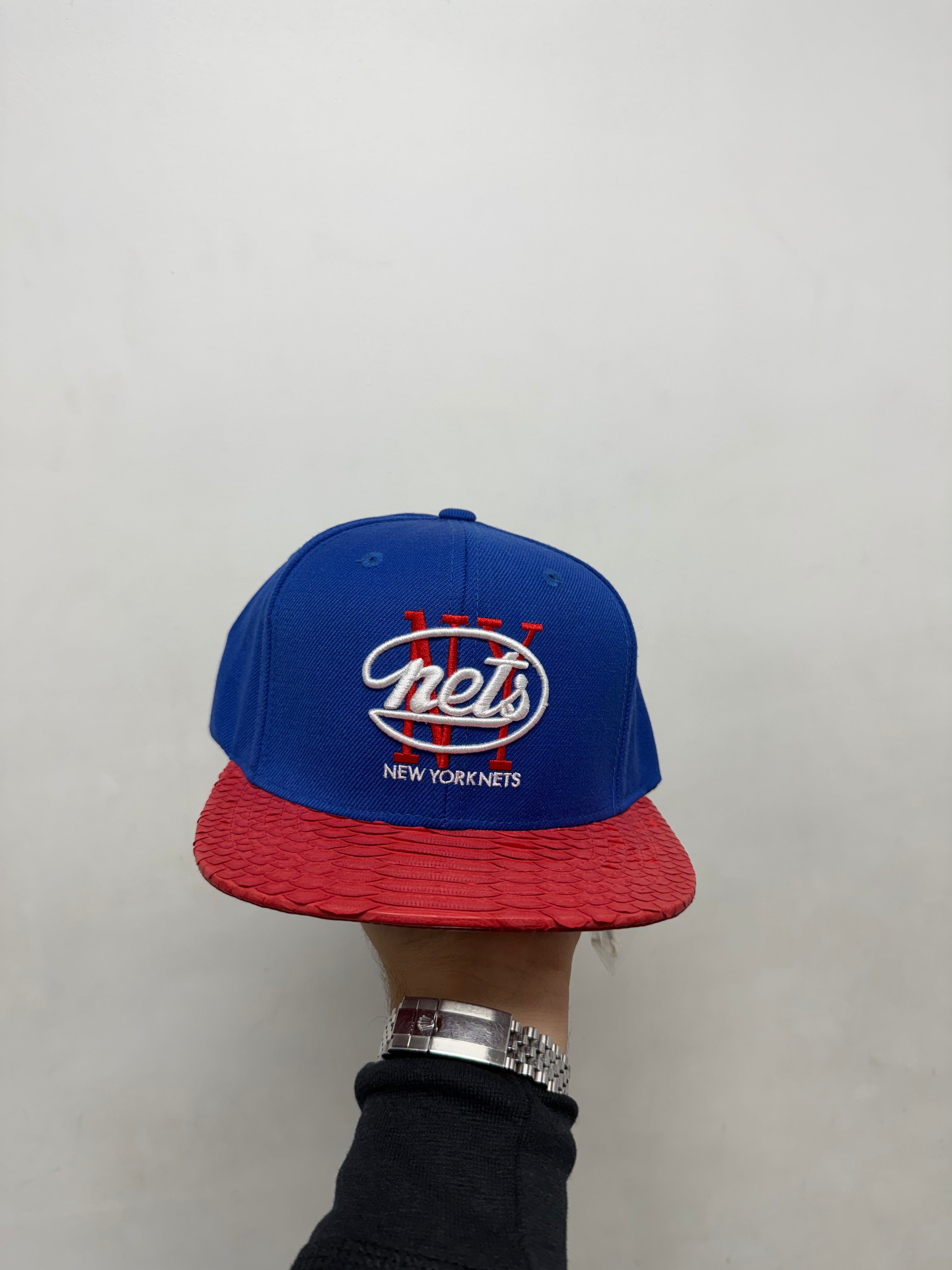 Just Don Blue Red Nets Hat