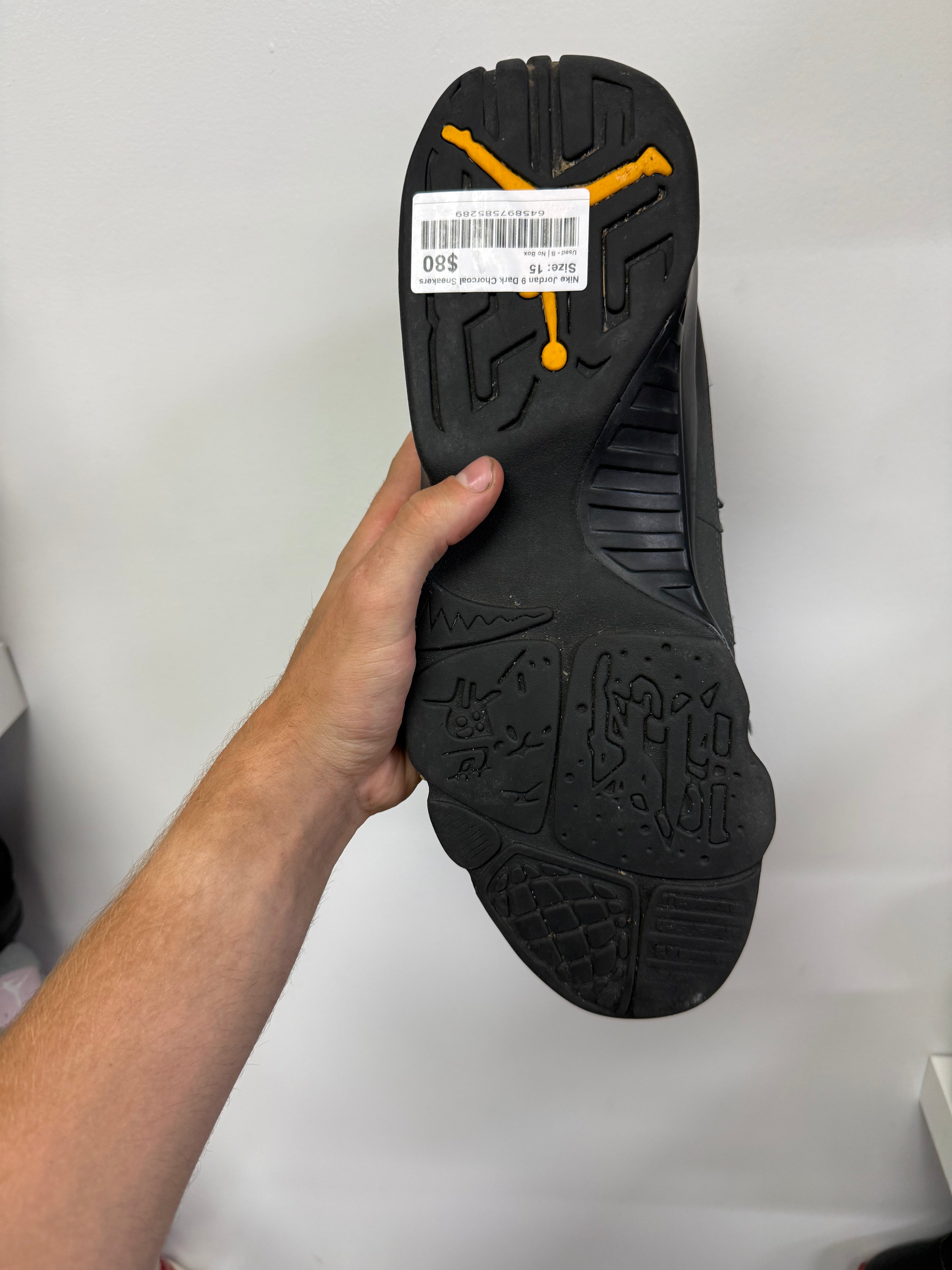 Nike Jordan 9 Dark Chorcoal Sneakers