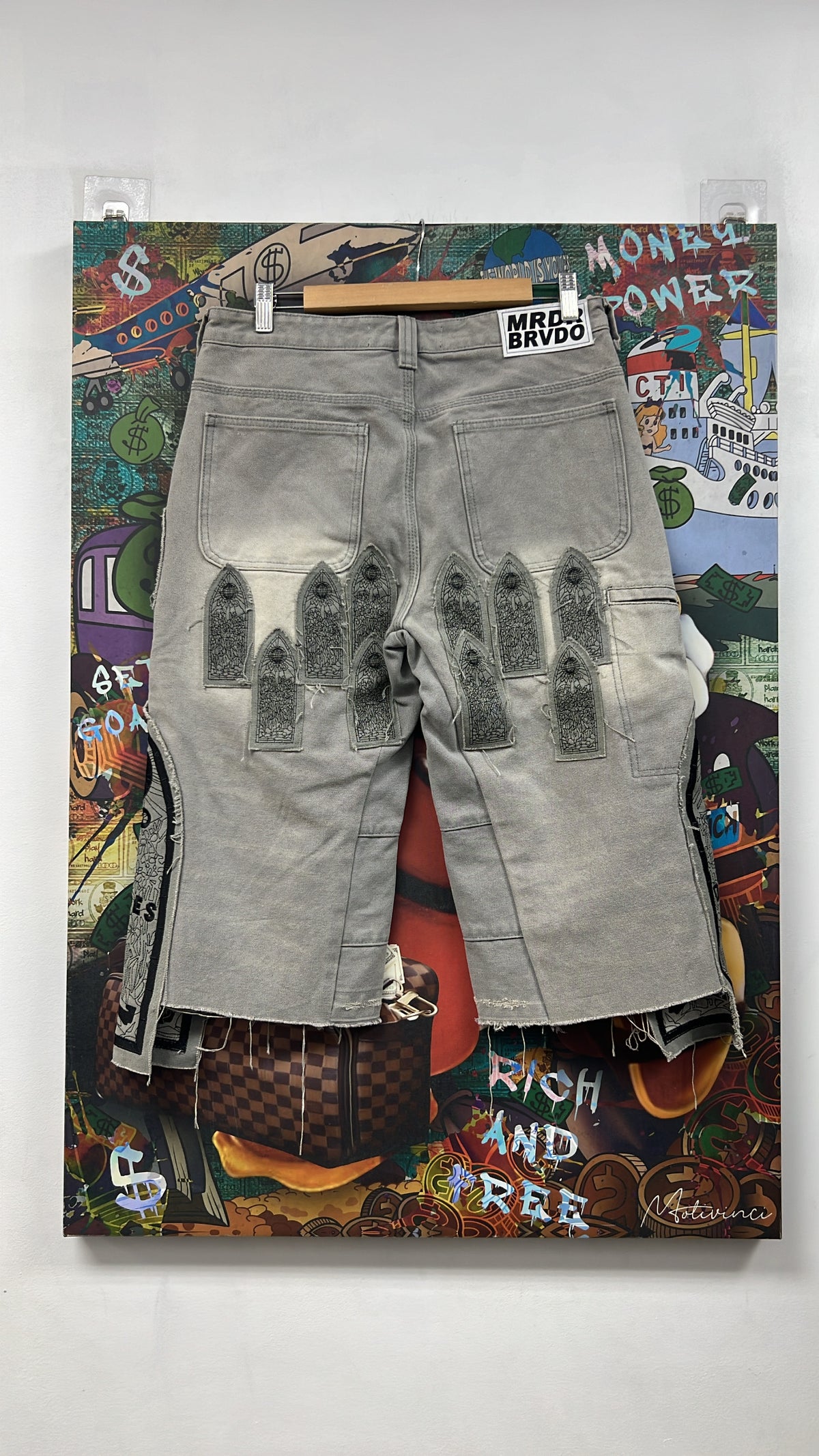 Who Decides War Patched Arch Carpenter Jean Shorts