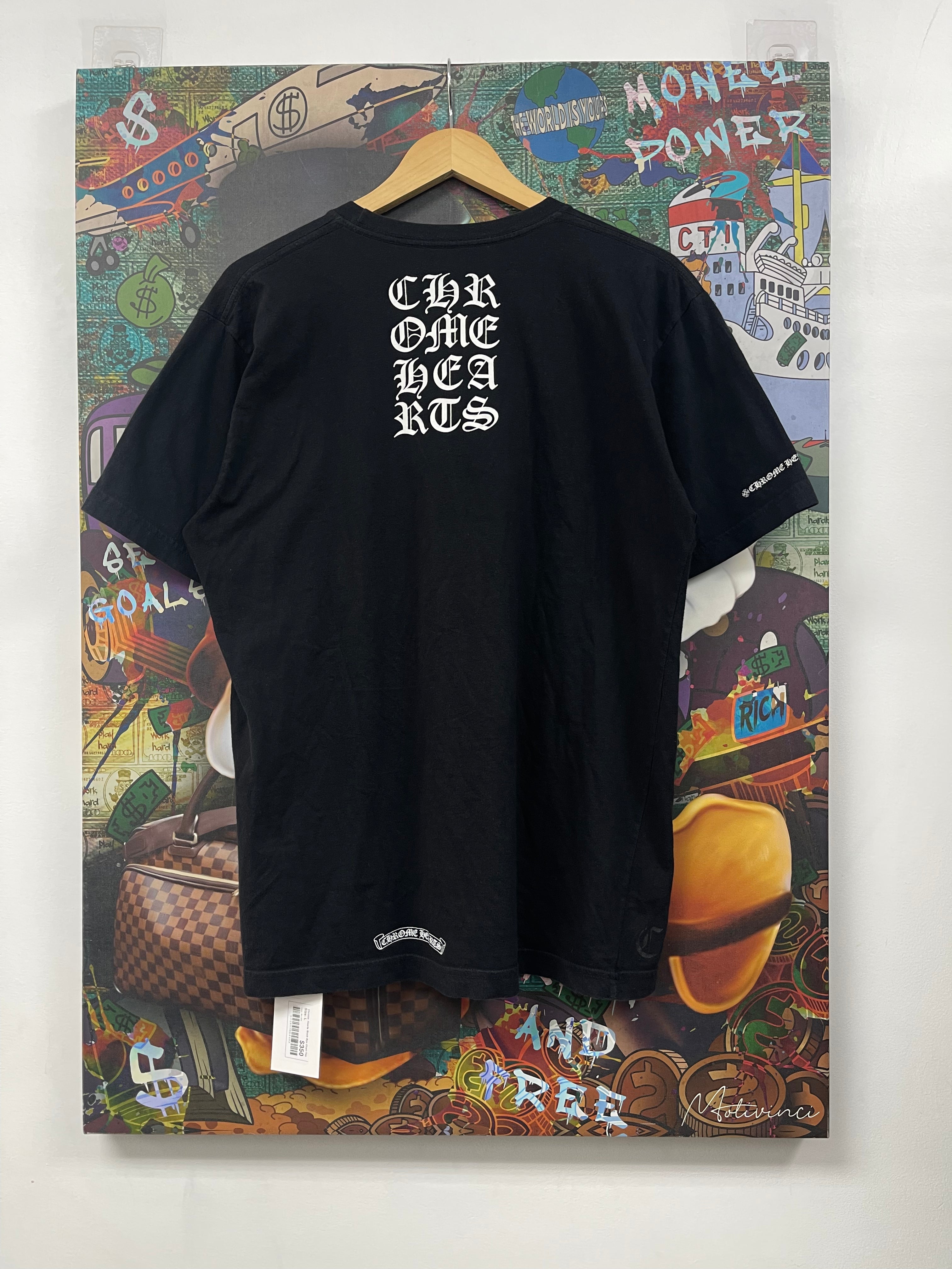 Chrome Hearts Black Eye Chart Tee