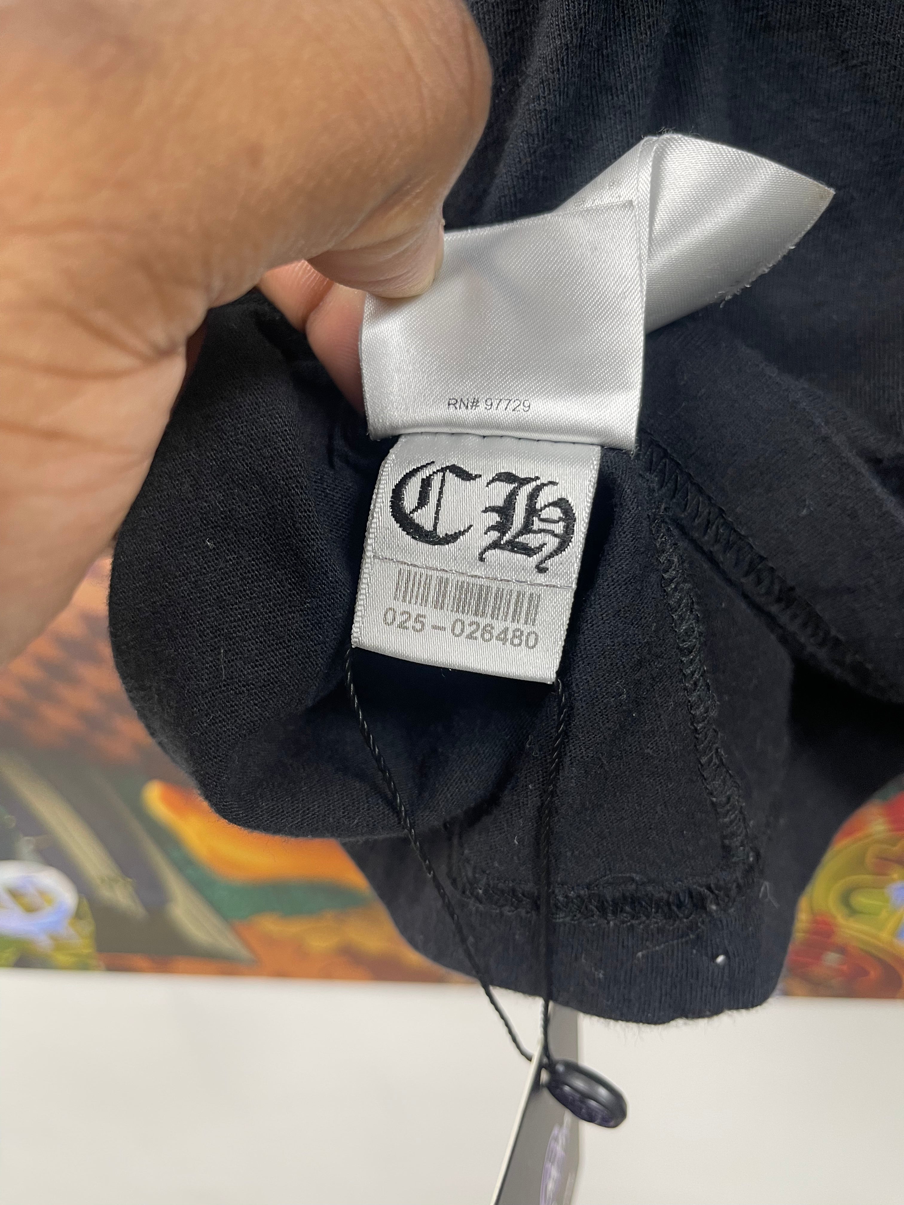 Chrome Hearts Black Eye Chart Tee