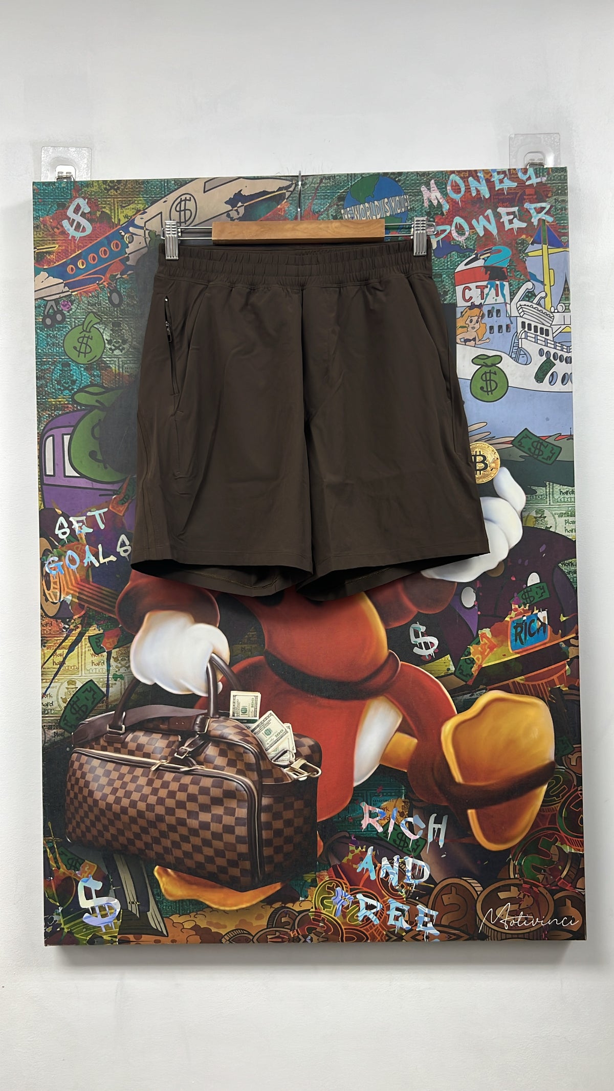 Lululemon Brown Pacebreaker Shorts