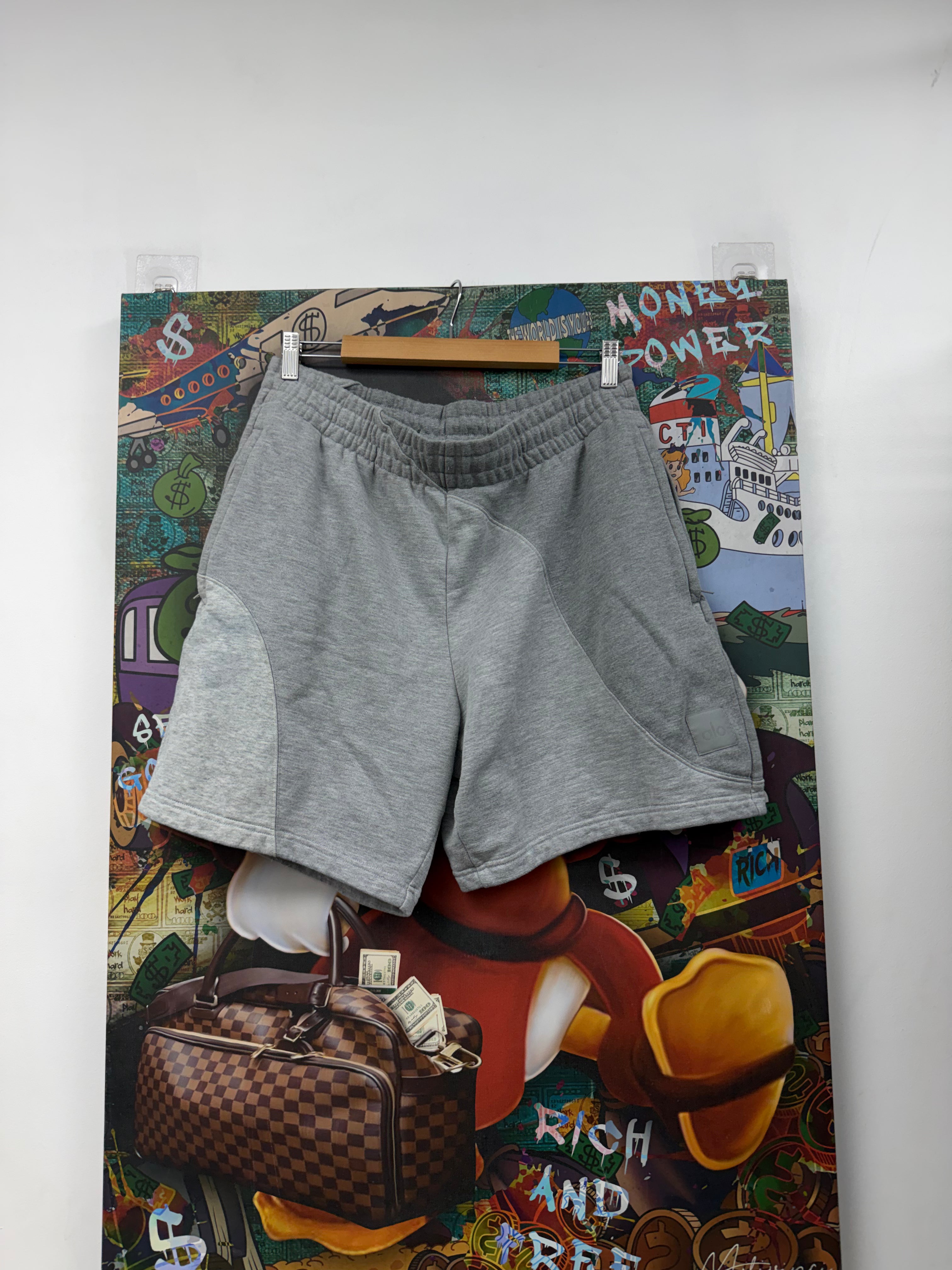 ALO Grey Sweat Shorts