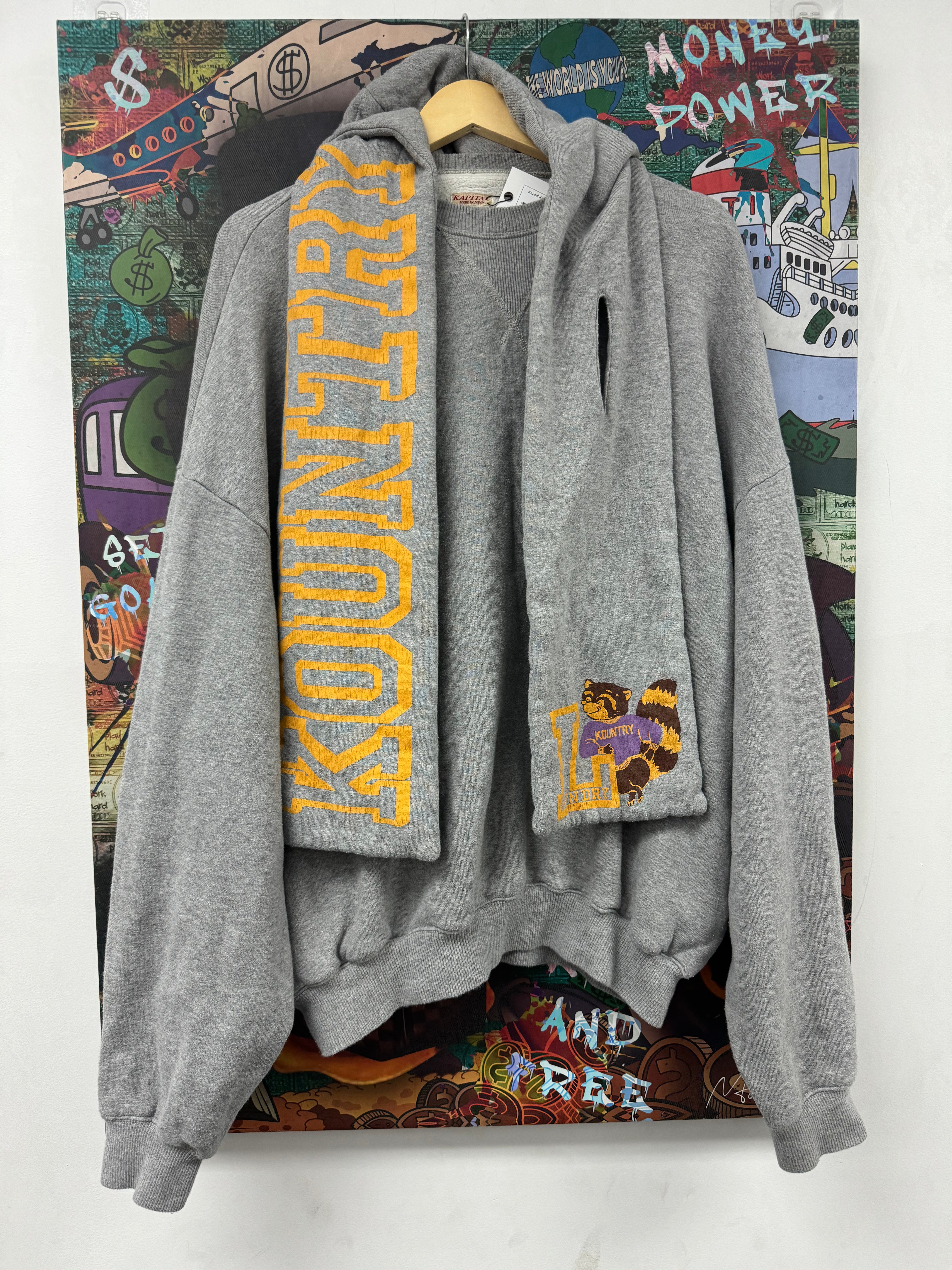Kapital Kesa Hoodie Grey Used OSFM N/A