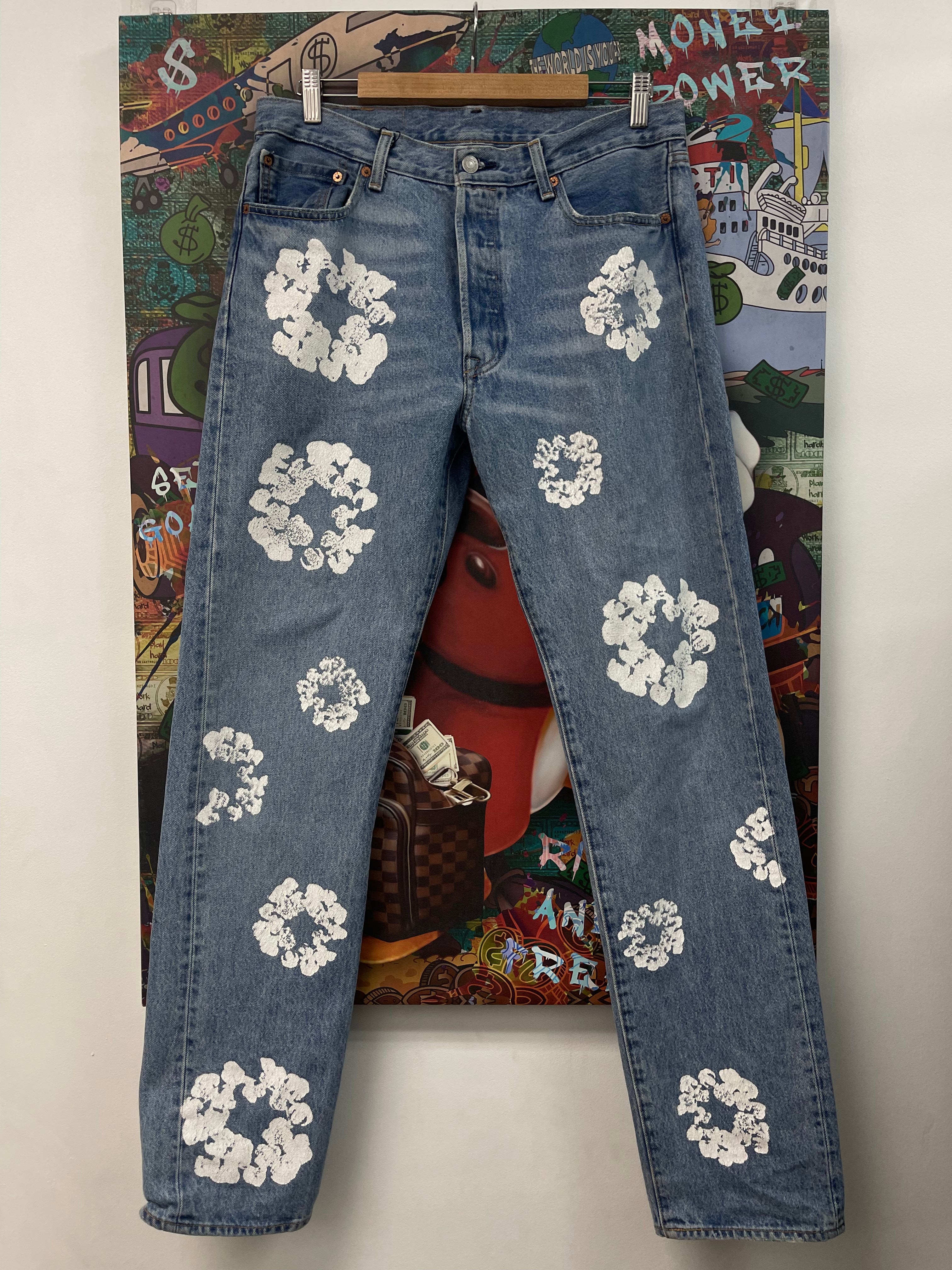 Denim Tears Light Wash Jeans