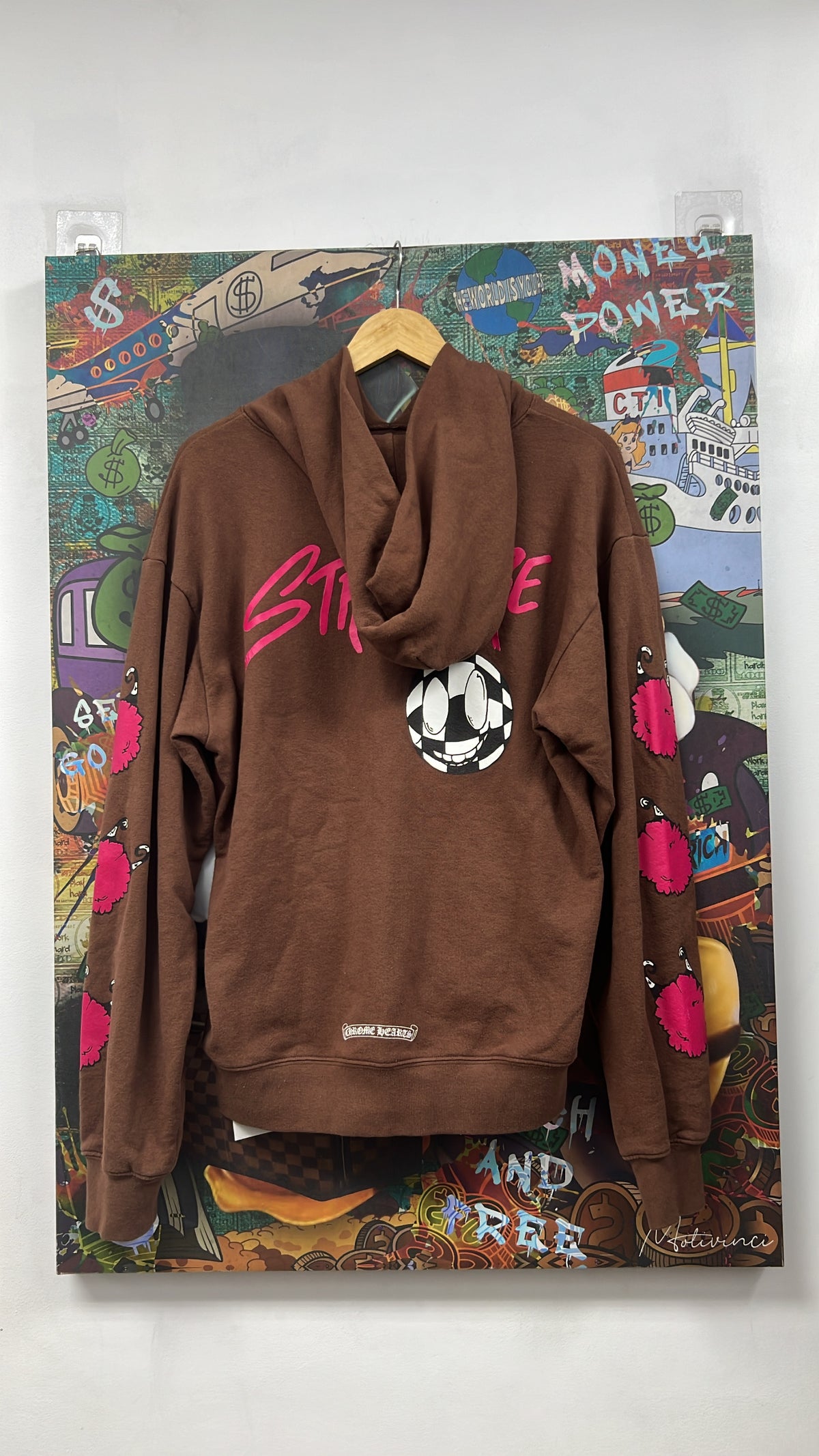 Chrome Hearts Matty Boy Brown Structure Hoodie