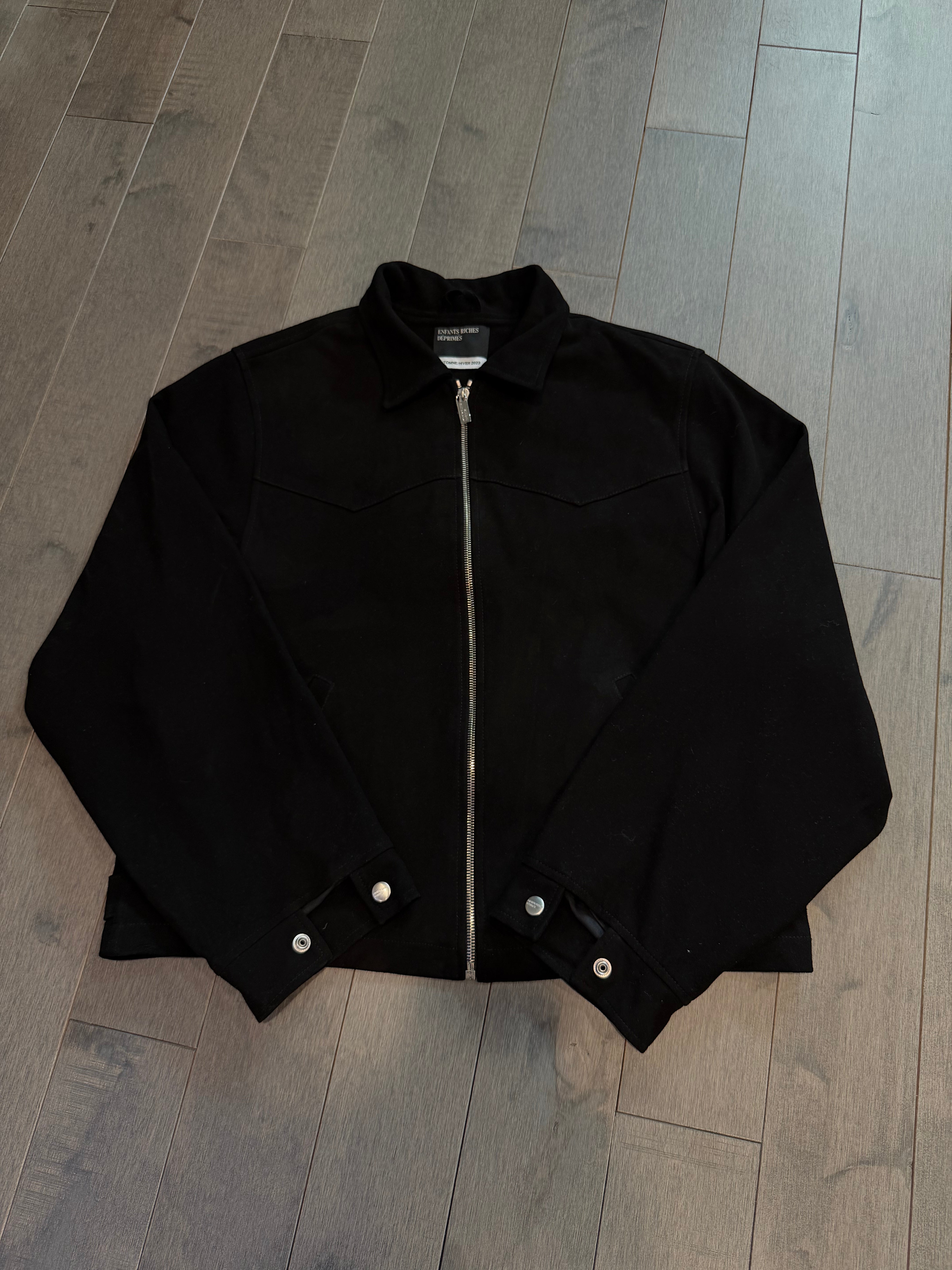 ENFANTS RICHES DÉPRIMÉS Suede Leather Western Jacket Jacket