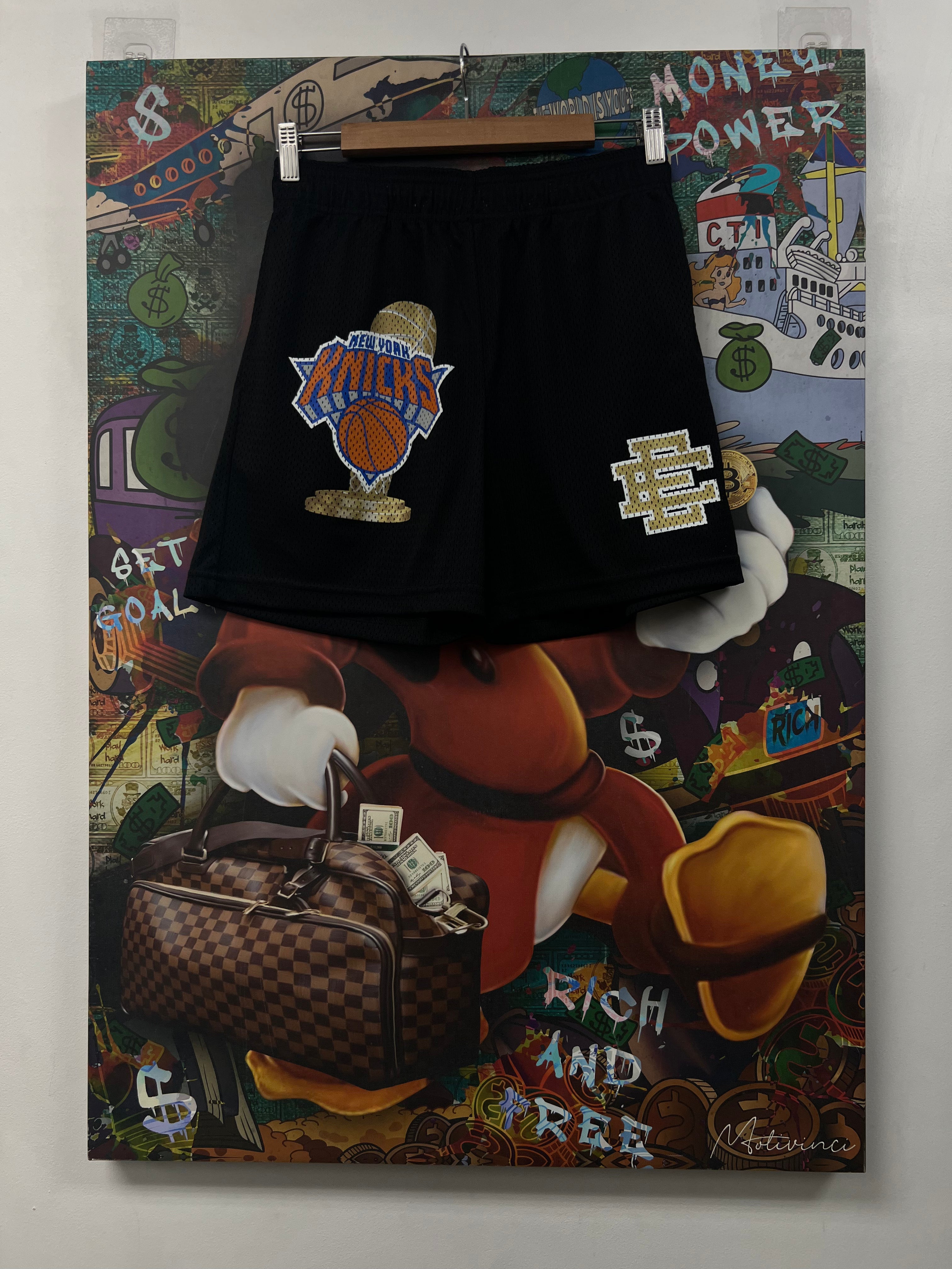 Eric Emanuel NY Knicks Champs Shorts
