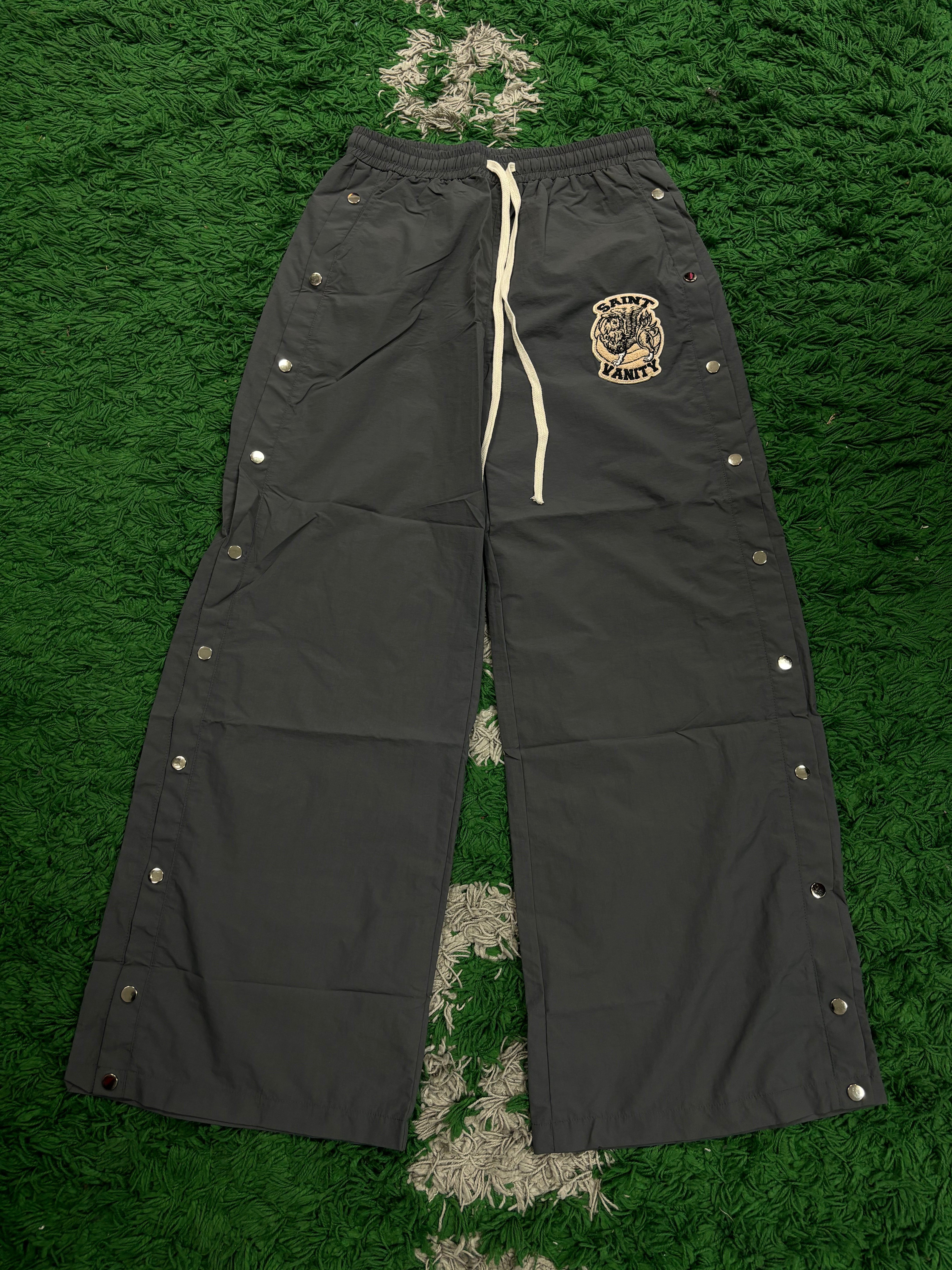 Saint Vanity Nylon Pants Grey (S-XXL) New