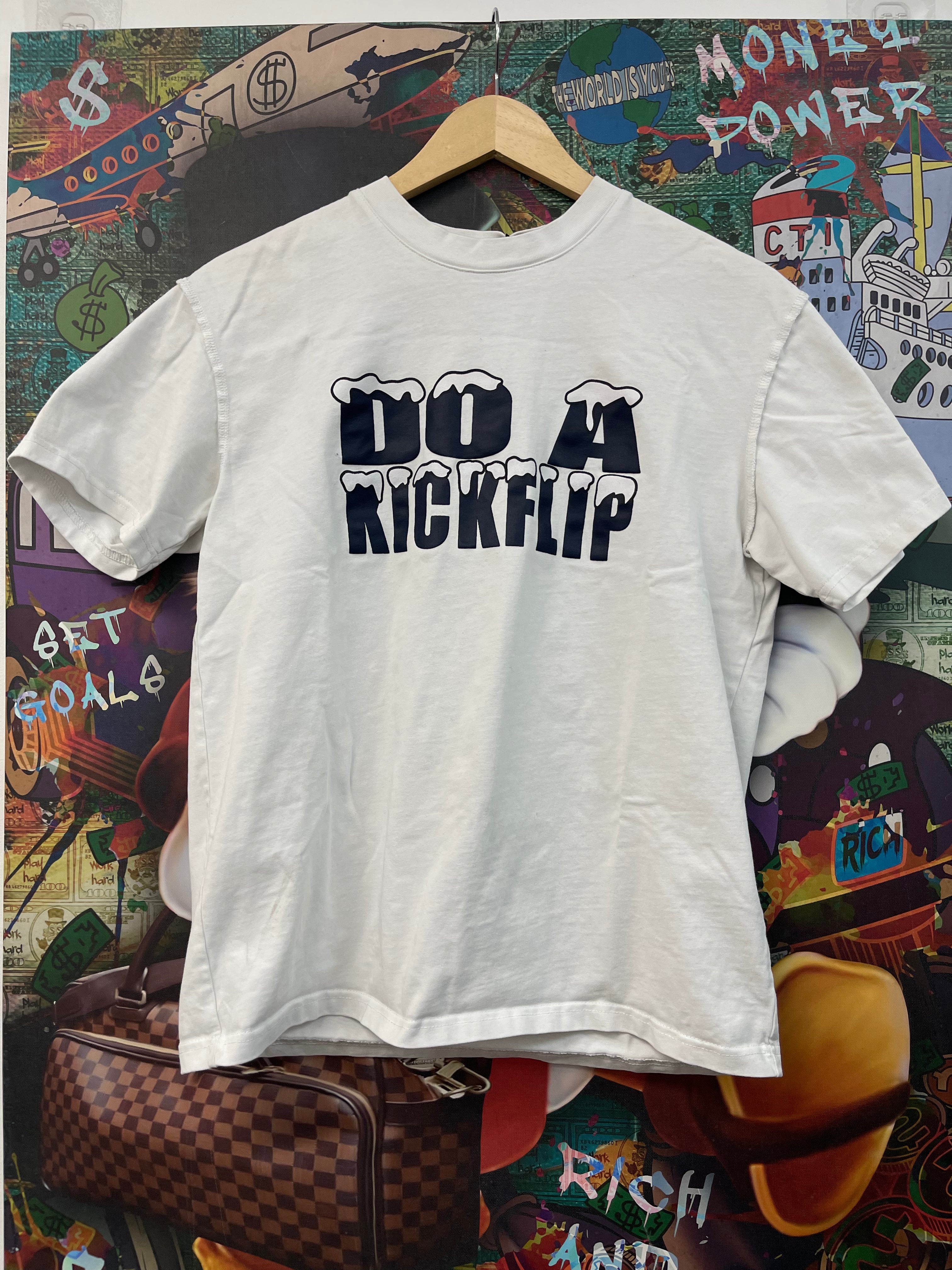 Louis Vuitton White Kick Flip Tee