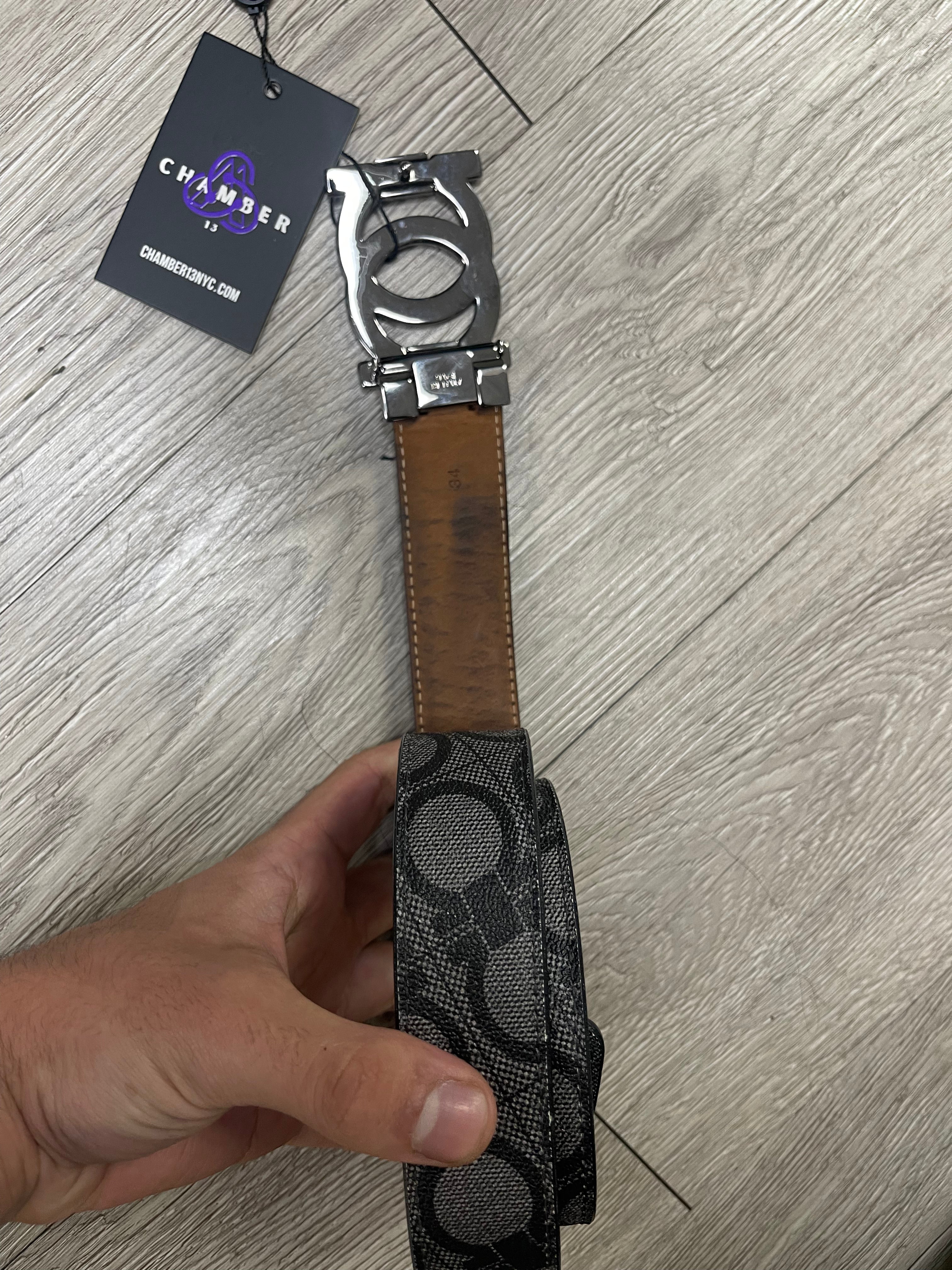 Ferragamo Horseshoe Monogram Belt