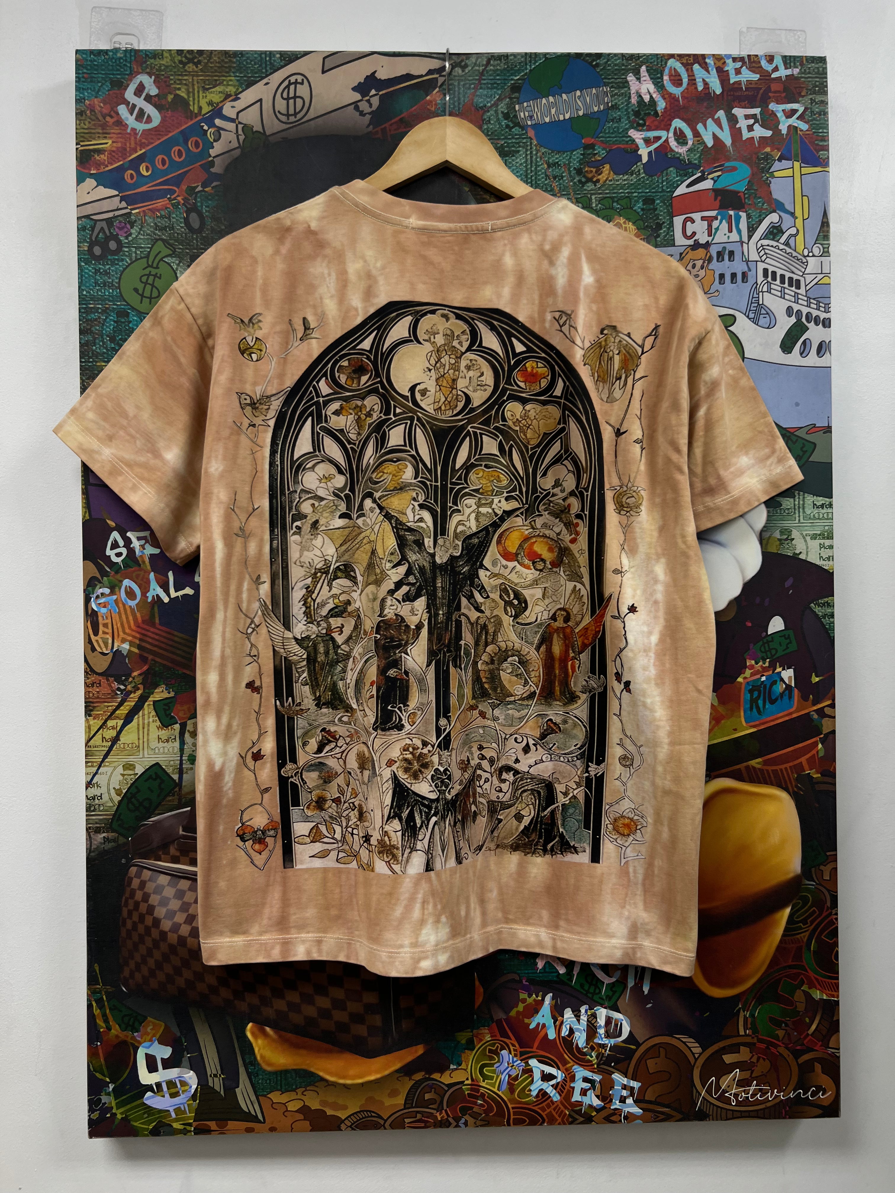 Who Decides War Tie Dye Gleaming Tee