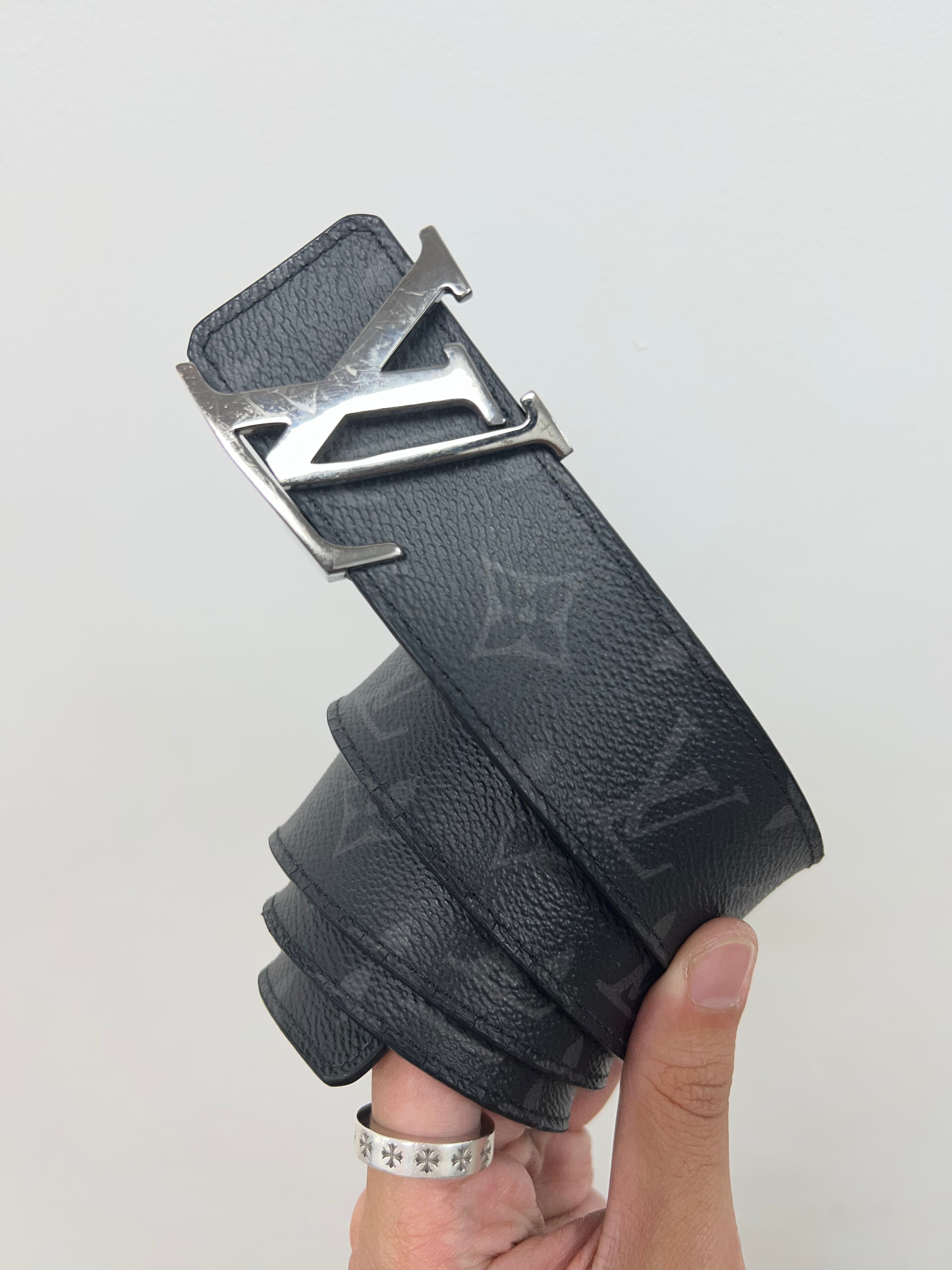 Louis Vuitton Black Monogram Belt