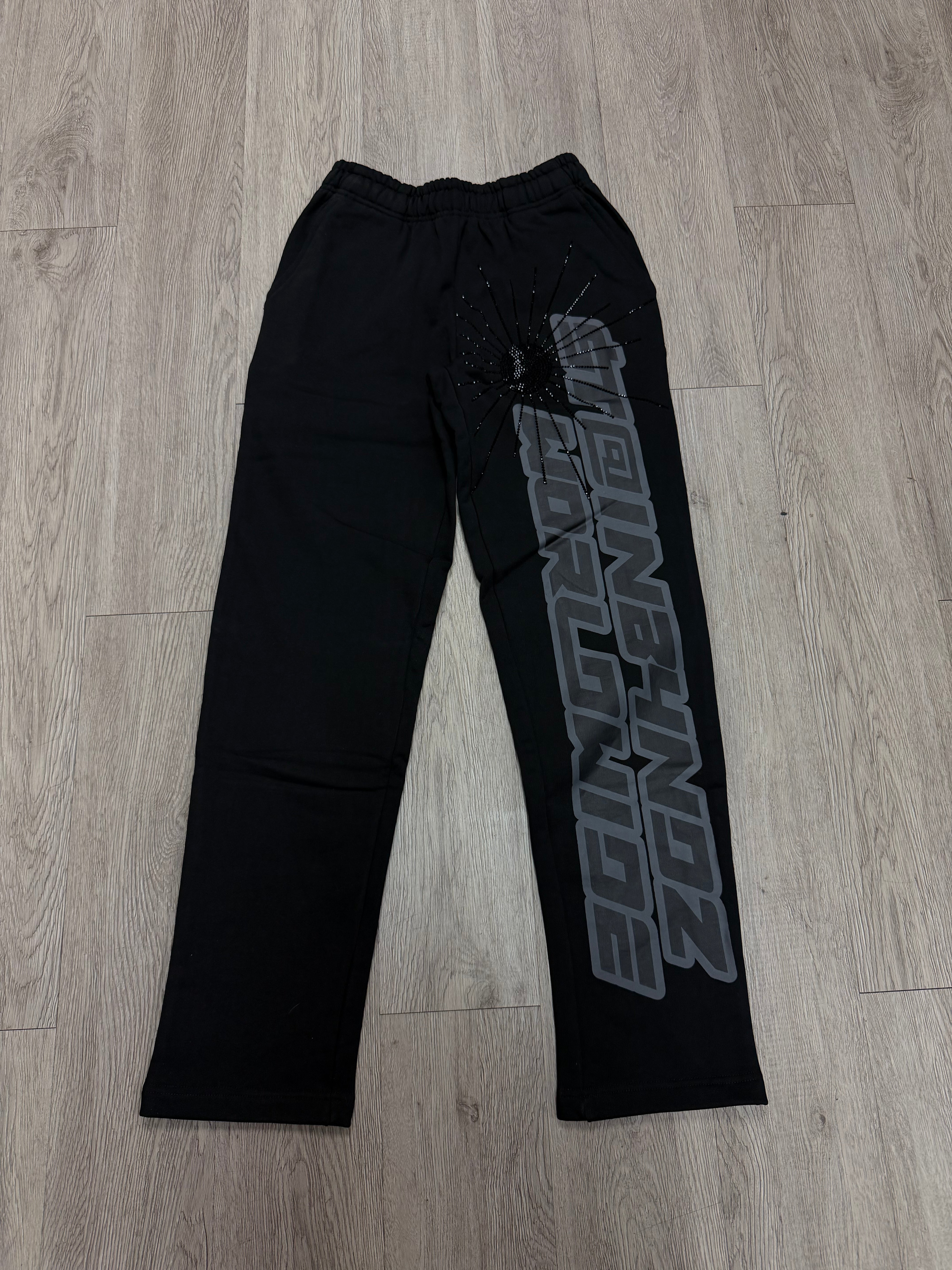 SB Studios Black Rhinestone Sweats