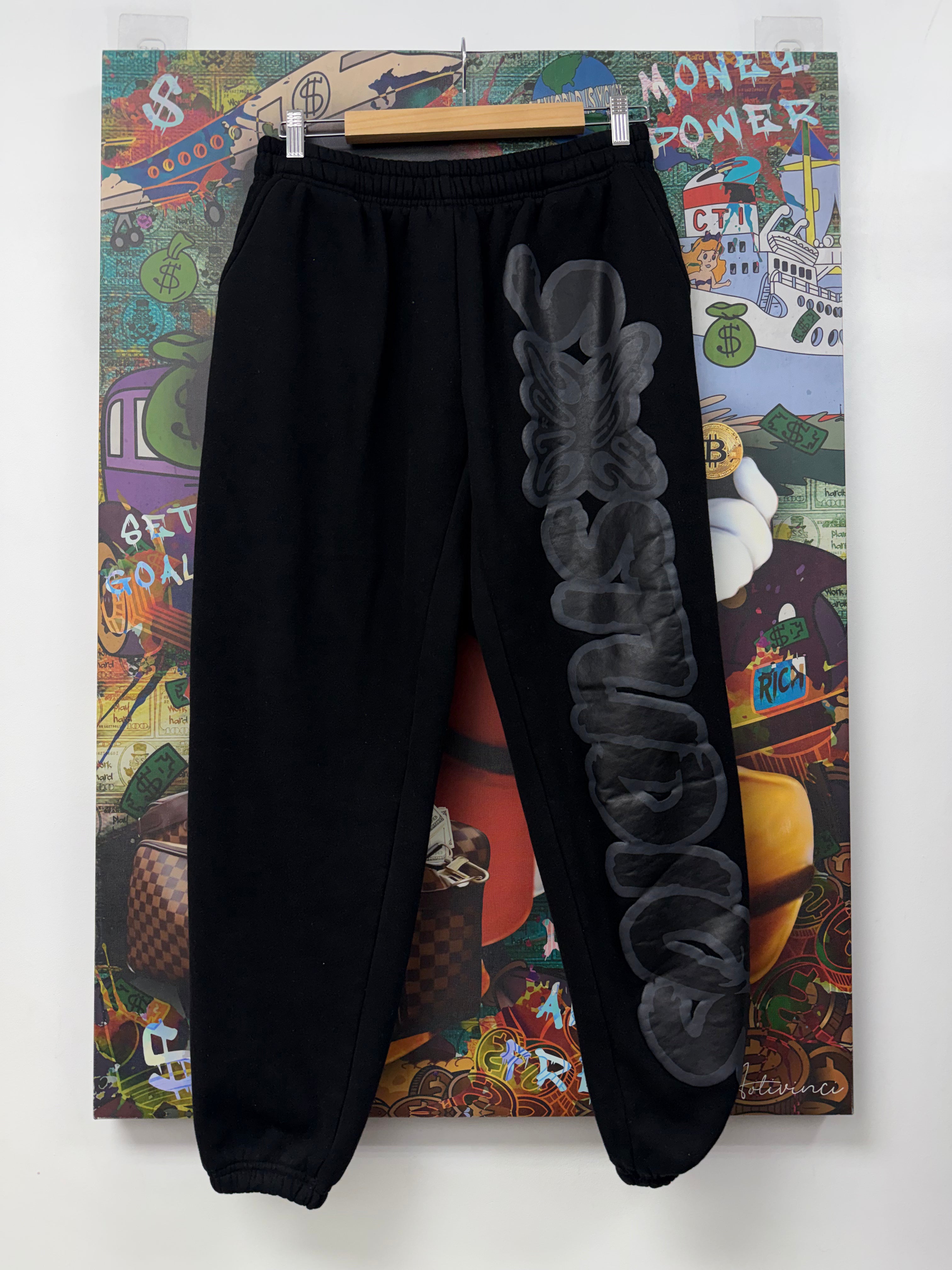 SB Studios Black Tonal Sweats