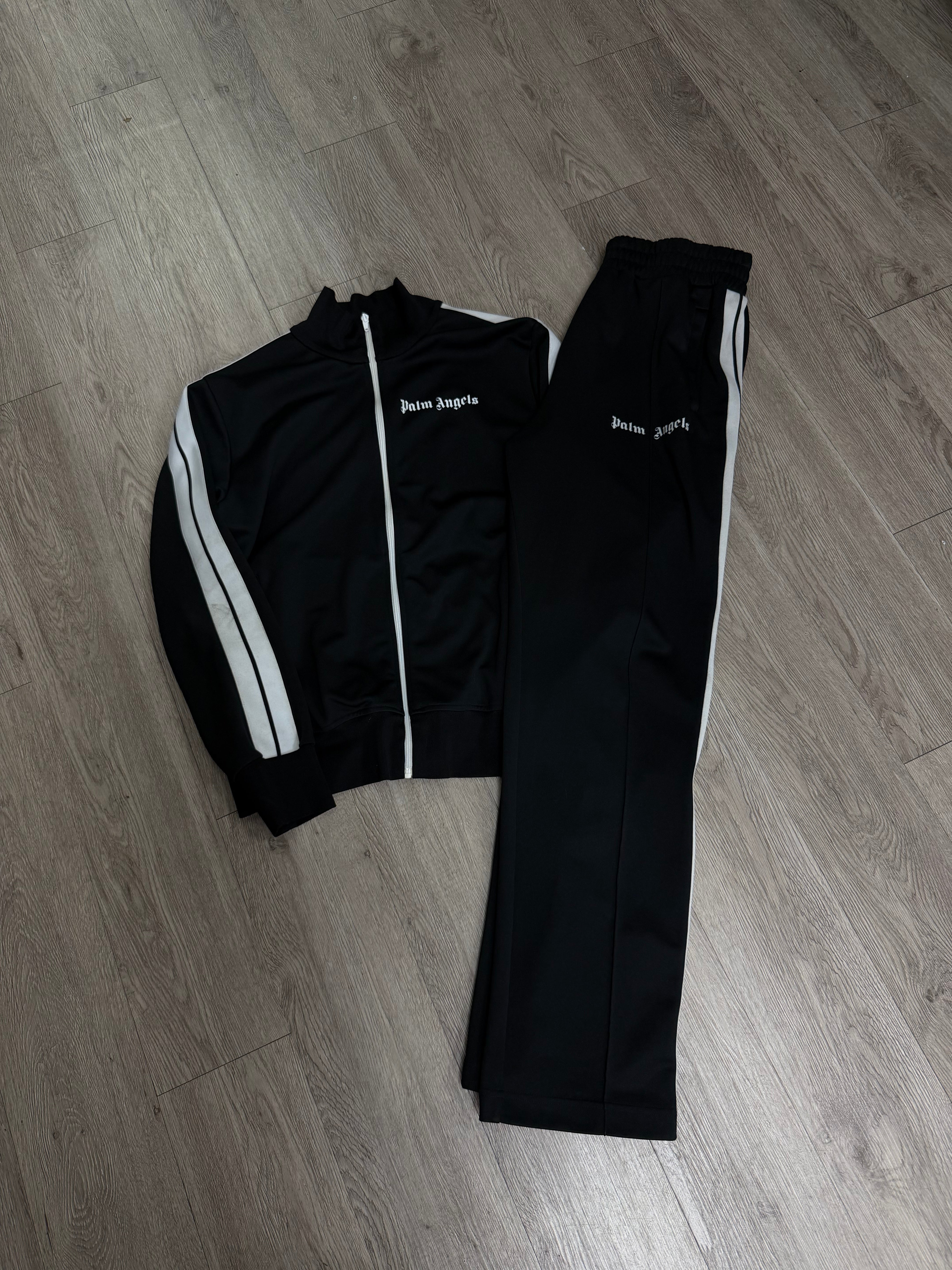 Palm Angels Black White Track Suit