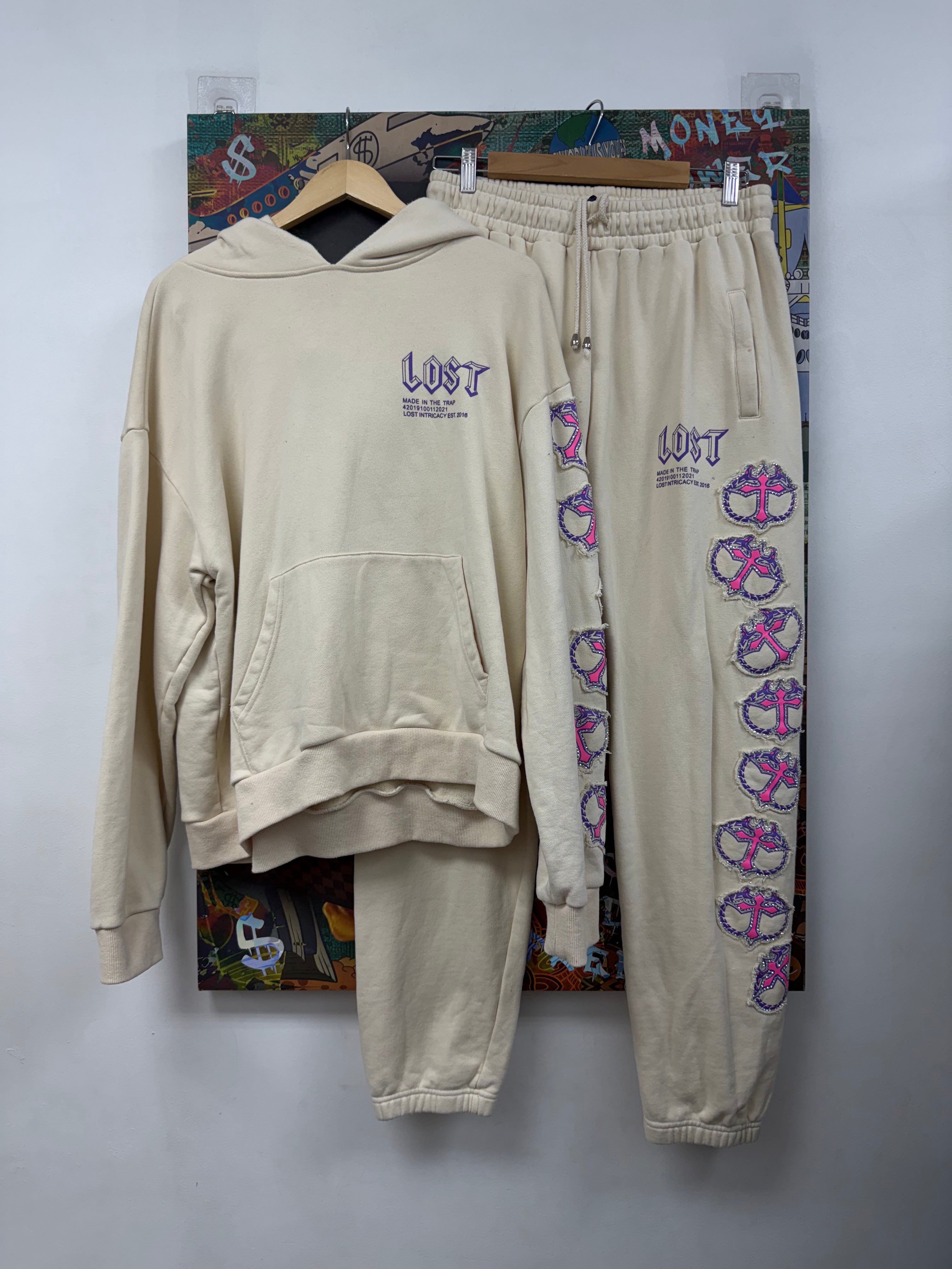 Lost Intricacy Cream Pink MITT Sweatsuit