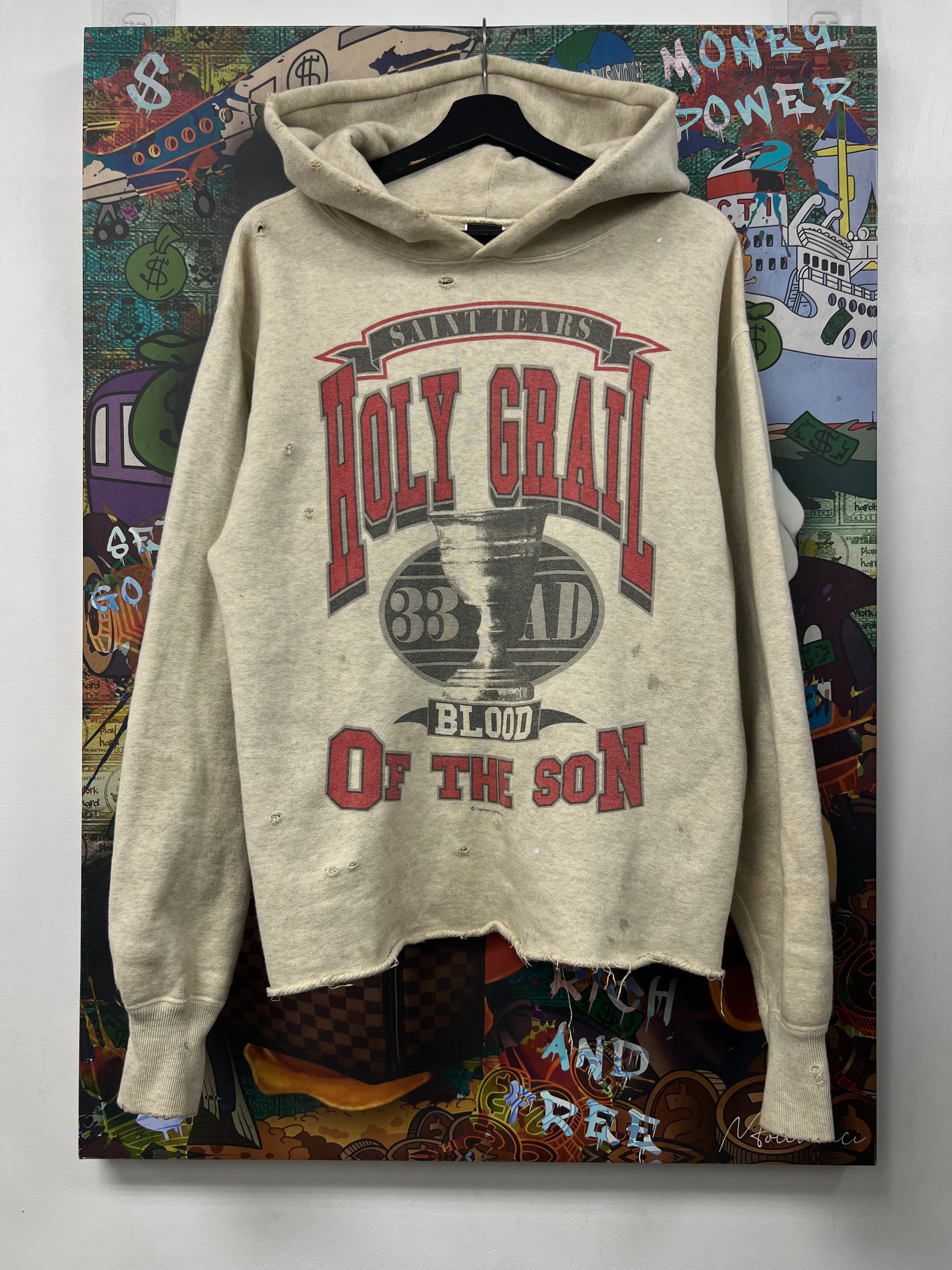 Saint Mxxxxxx Denim Tears Holy Grail Hoodie