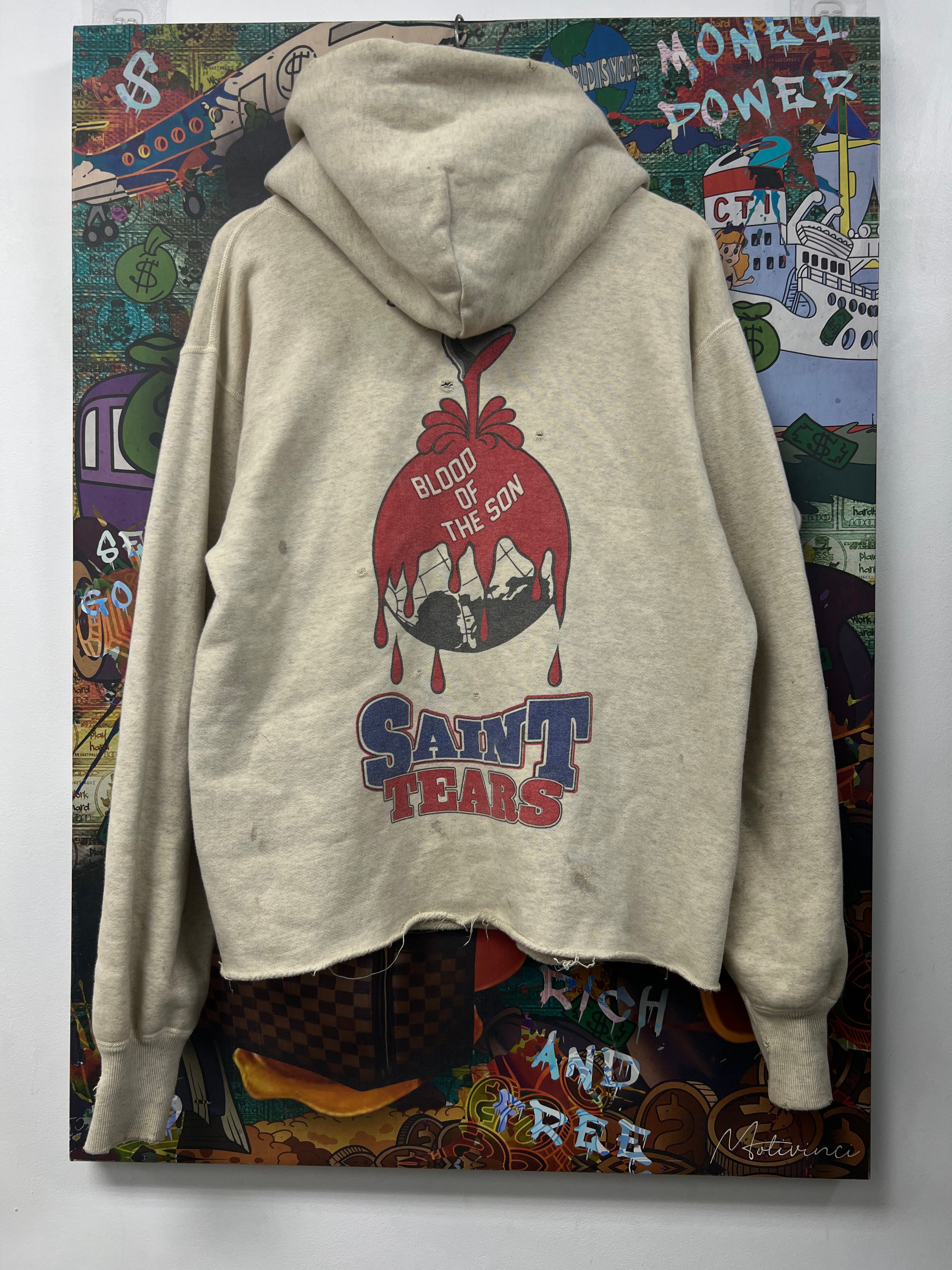 Saint Mxxxxxx Denim Tears Holy Grail Hoodie