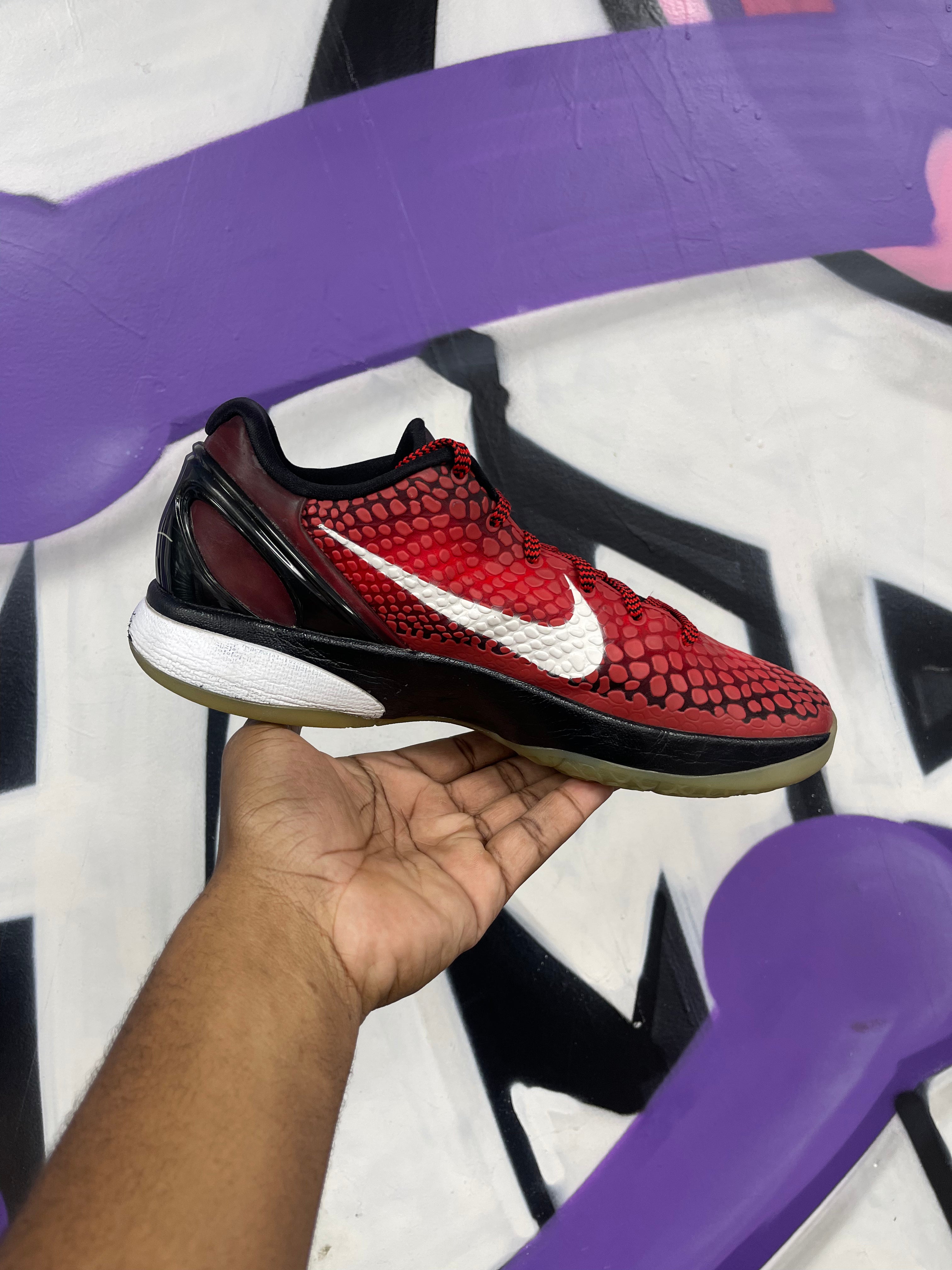 Nike Kobe 6 ASG Challenge West Red Sneakers