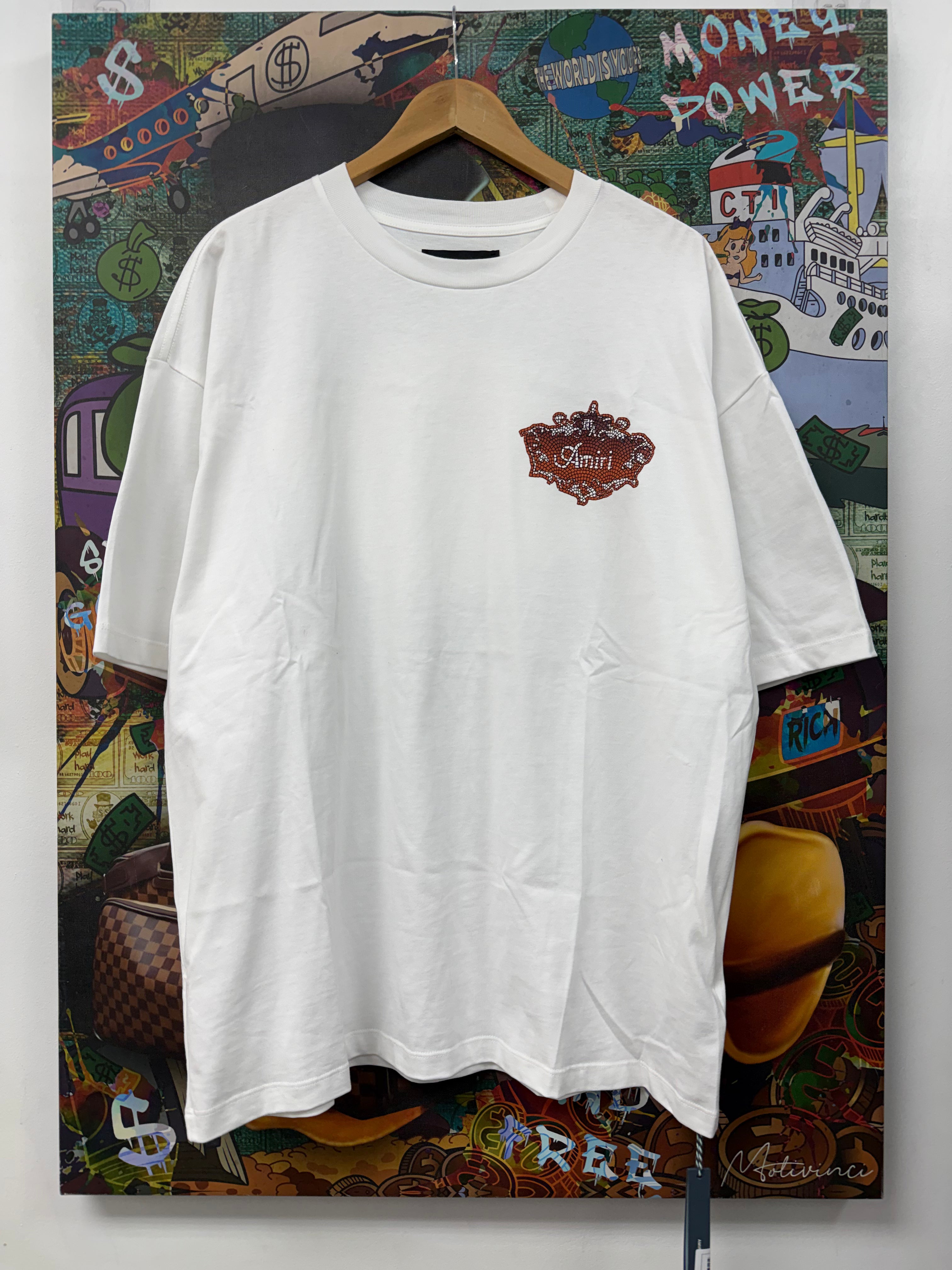 Amiri White Chateau Tee