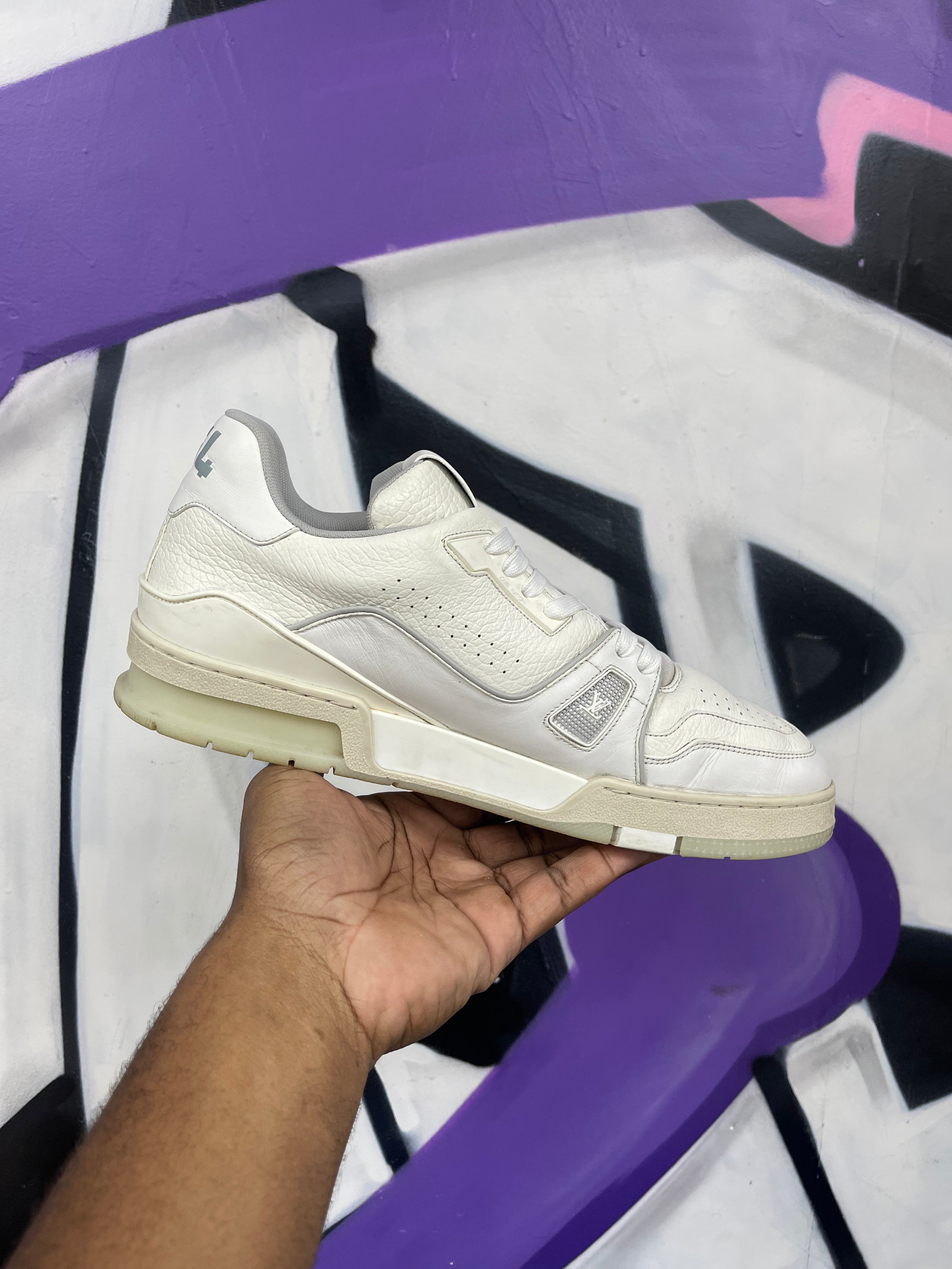 Louis Vuitton White #54 Trainer Sneakers