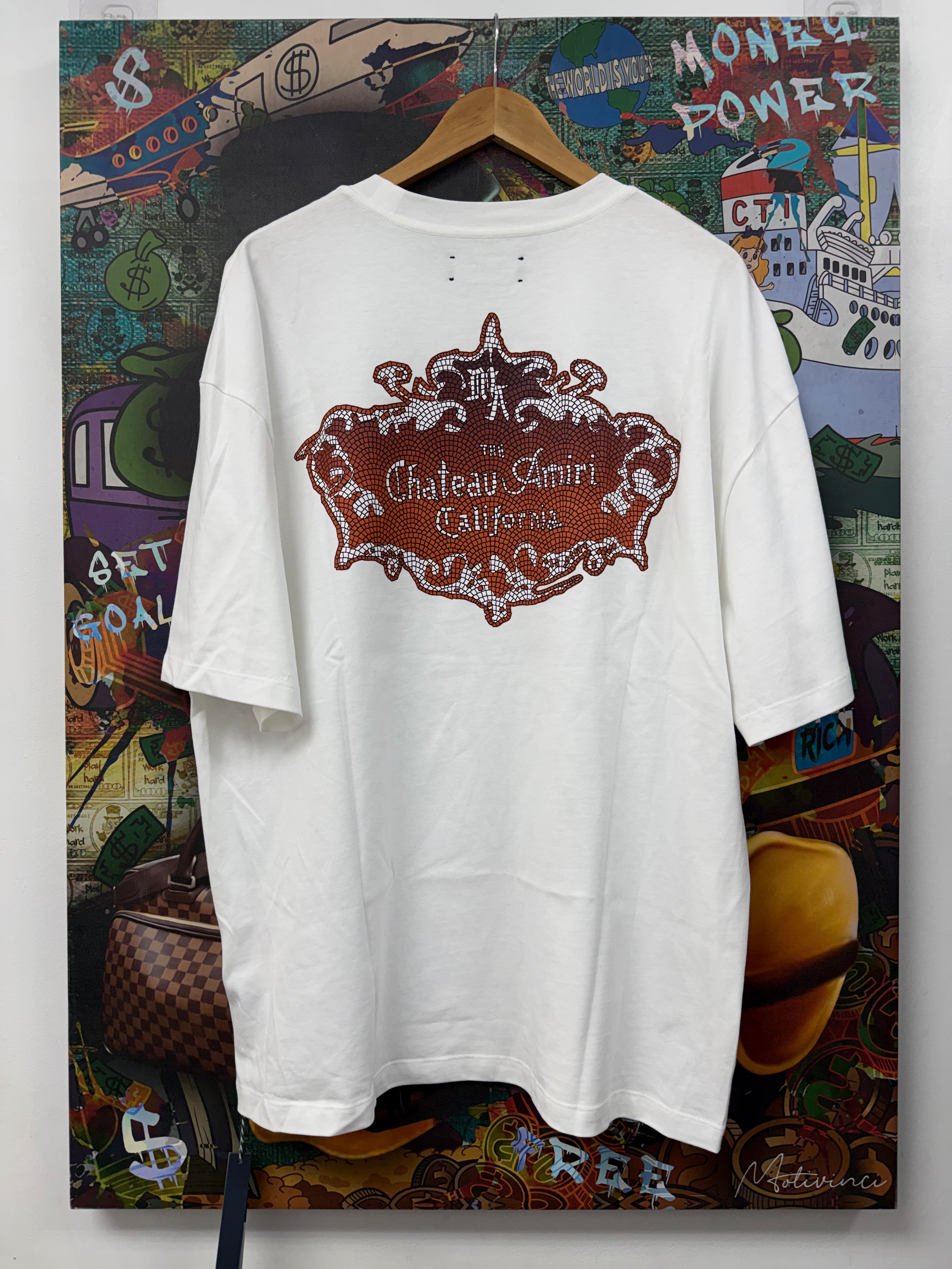 Amiri White Chateau Tee