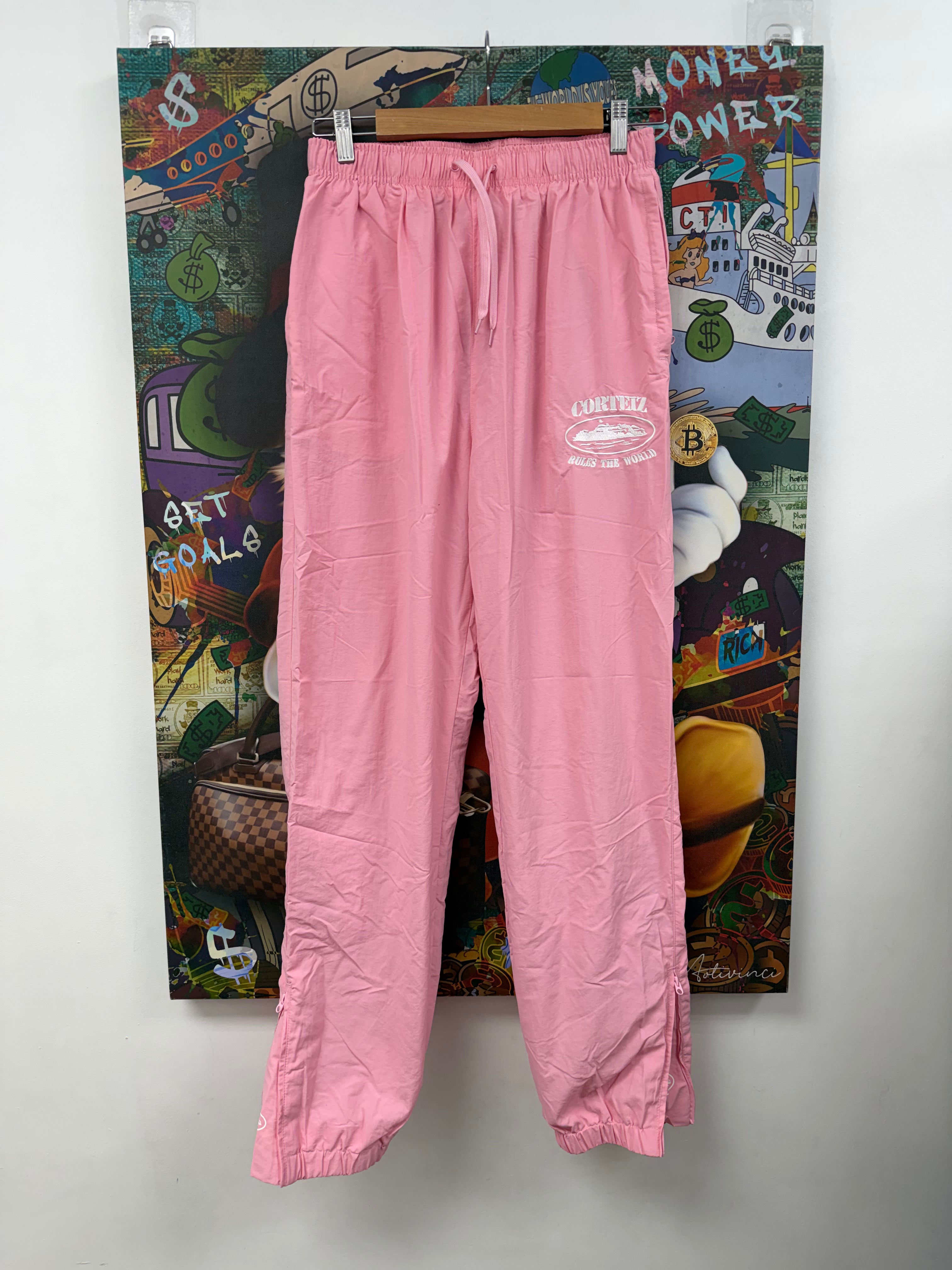 Corteiz Pink Track Pants