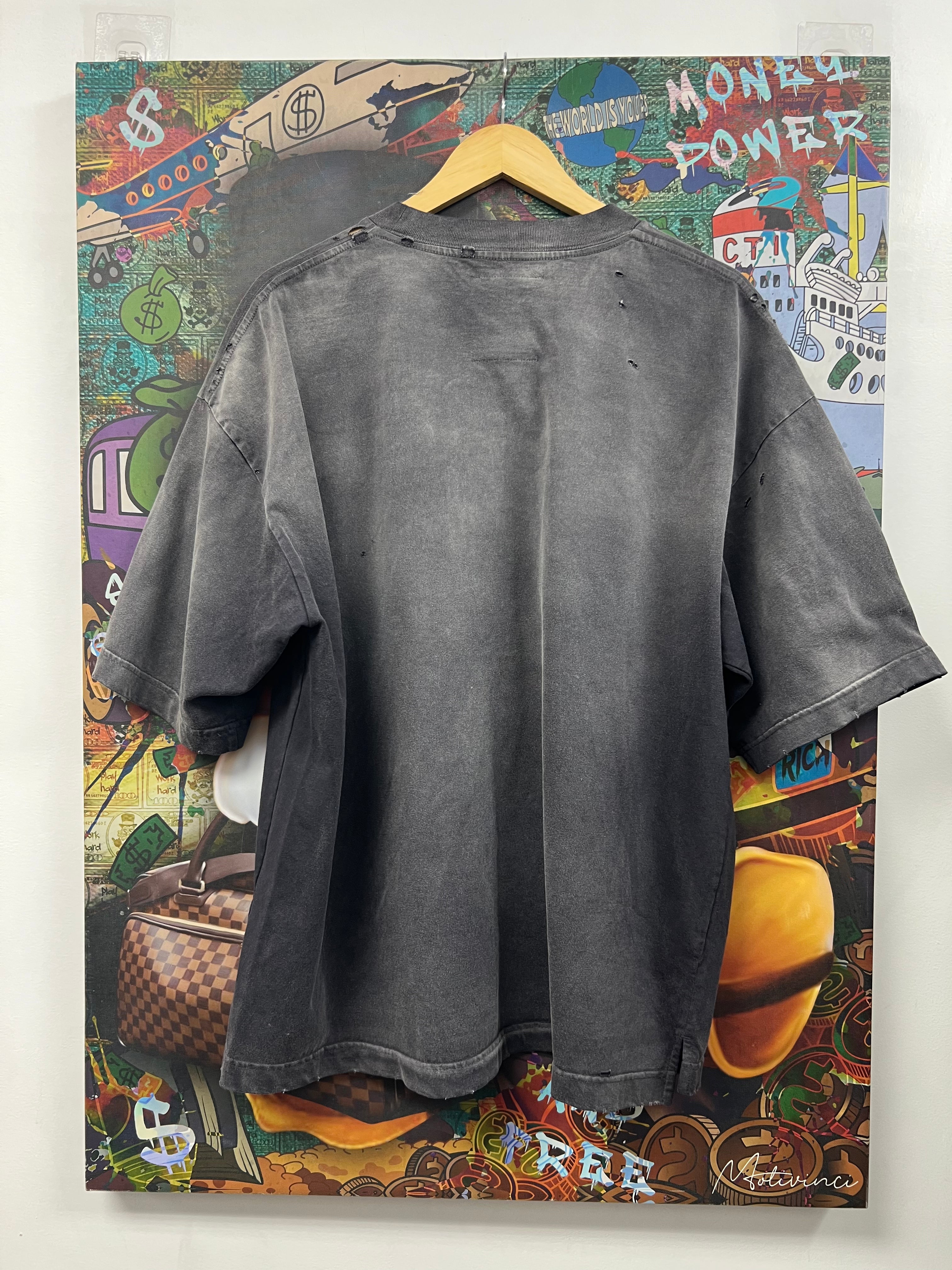 MMY Black Wash Logo Tee