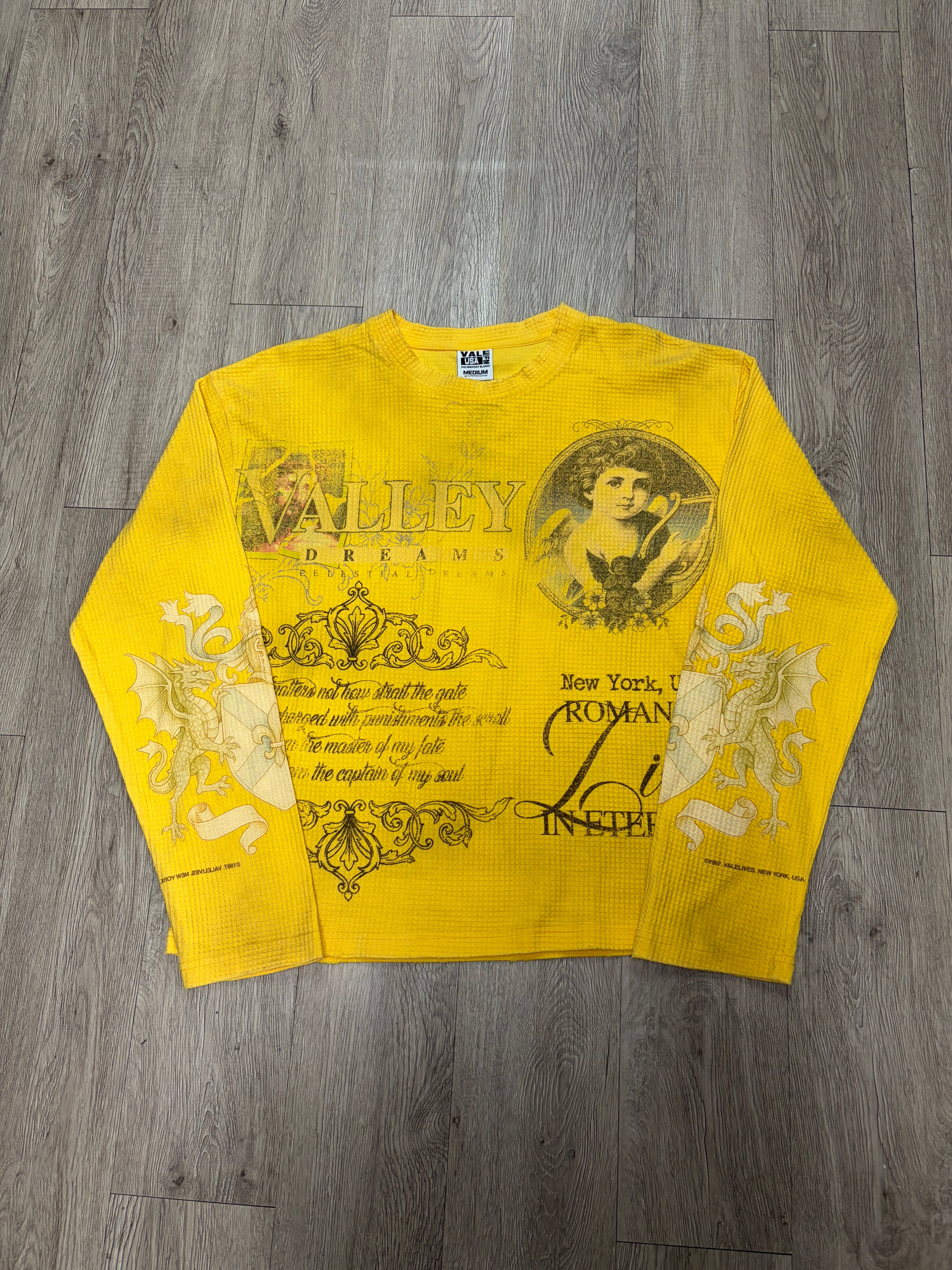 Vale Yellow Celestial Thermal Long Sleeve