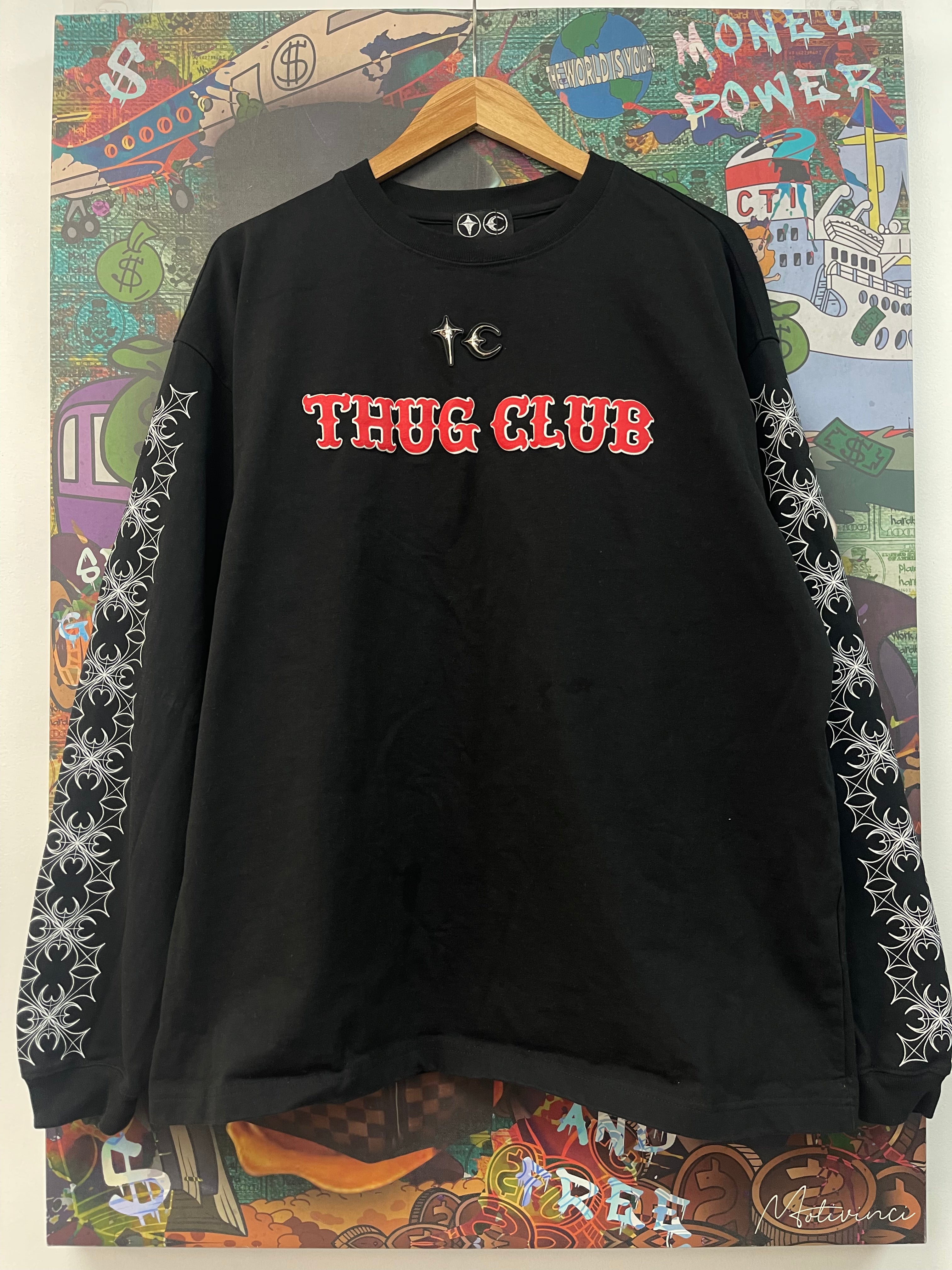 Thug Club Black Red Tee