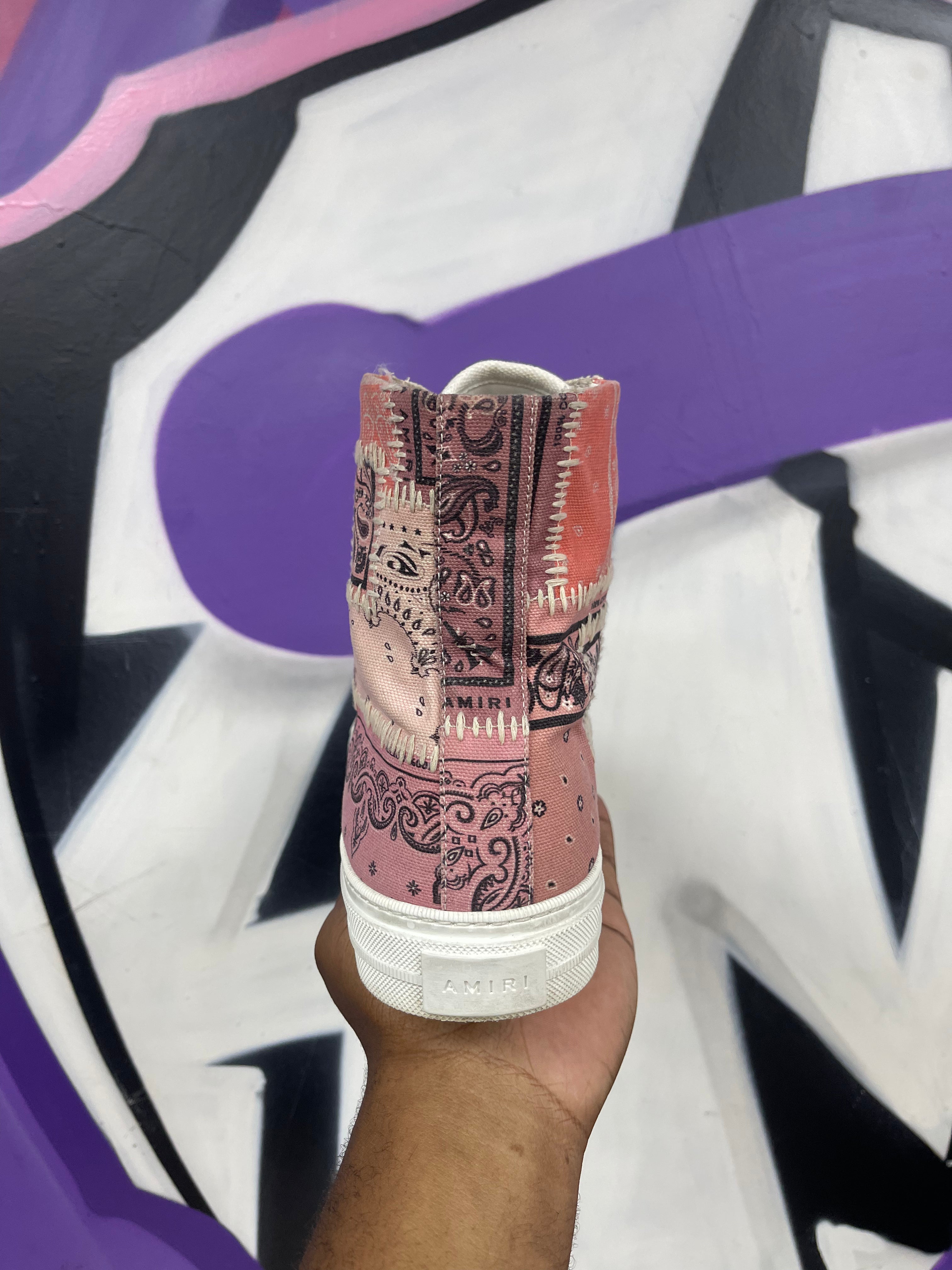 Amiri Bandana High Sneakers