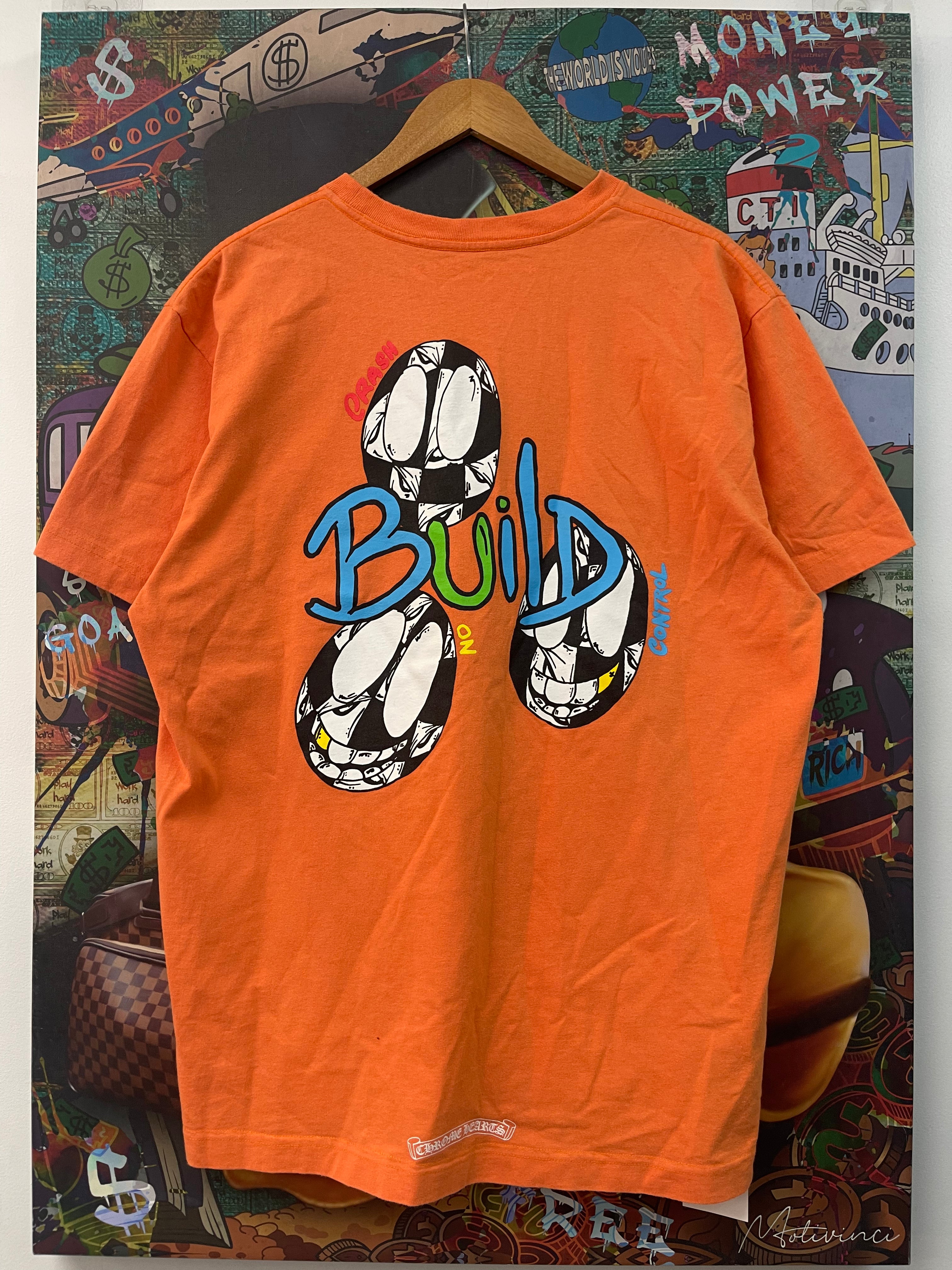 Chrome Hearts Mattyboy Orange Link Tee