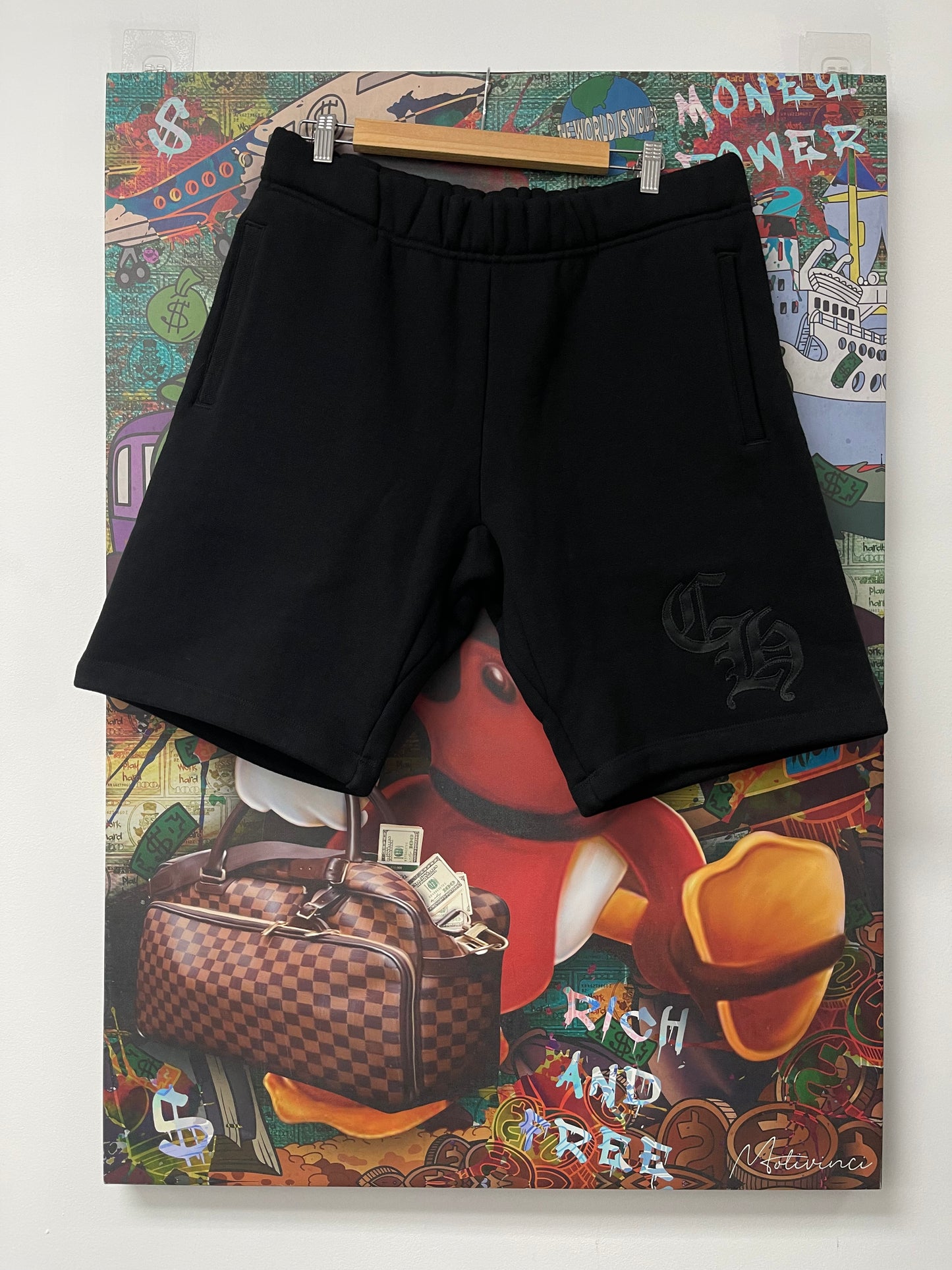 Chrome Hearts CH Nylon Patch Shorts New With Tags