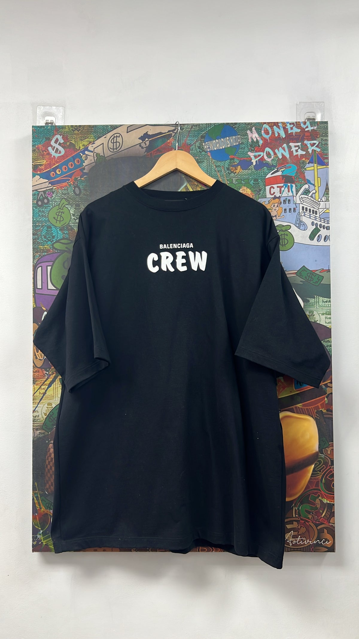 Balenciaga Black Crew Tee