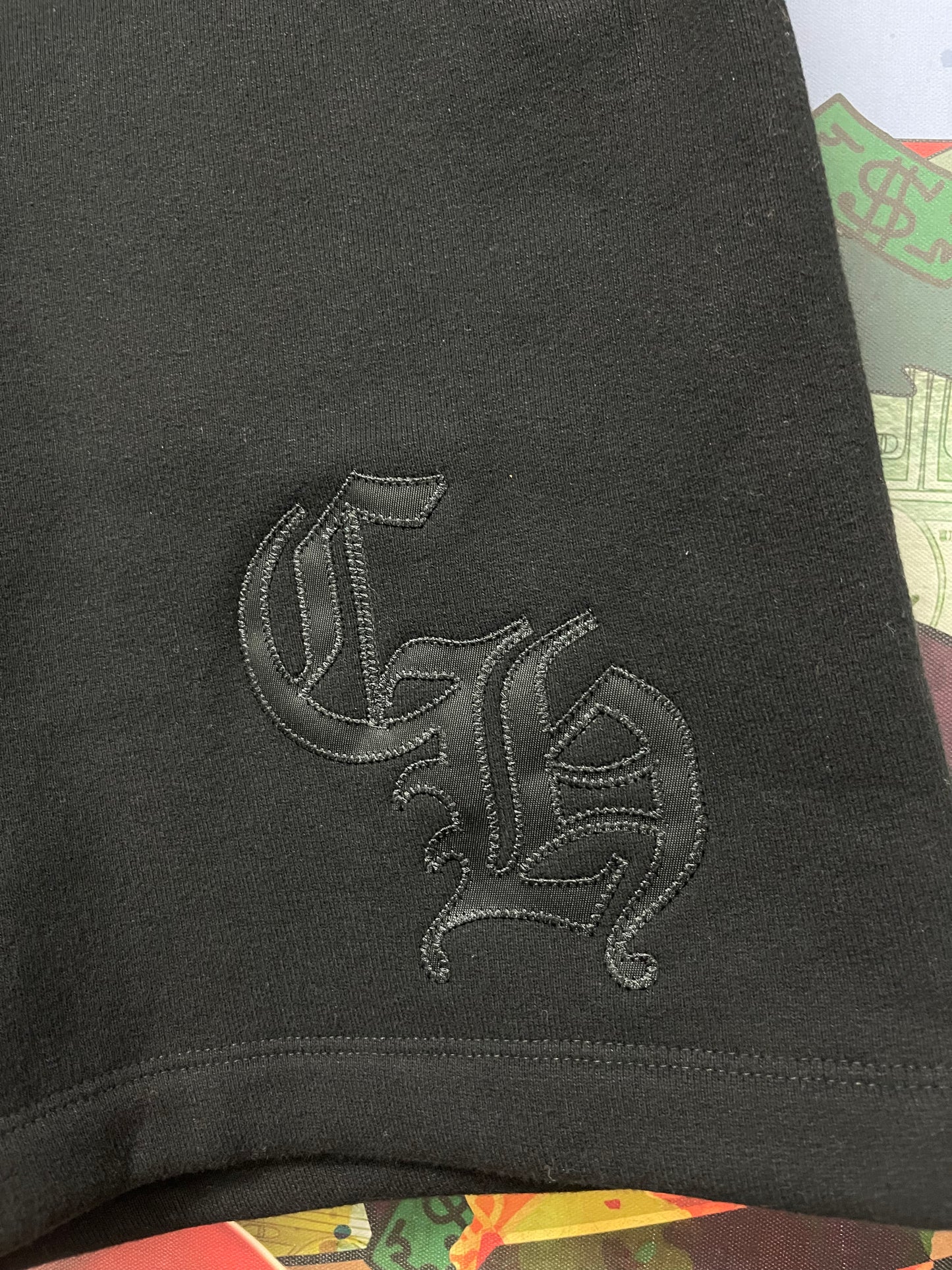 Chrome Hearts CH Nylon Patch Shorts New With Tags