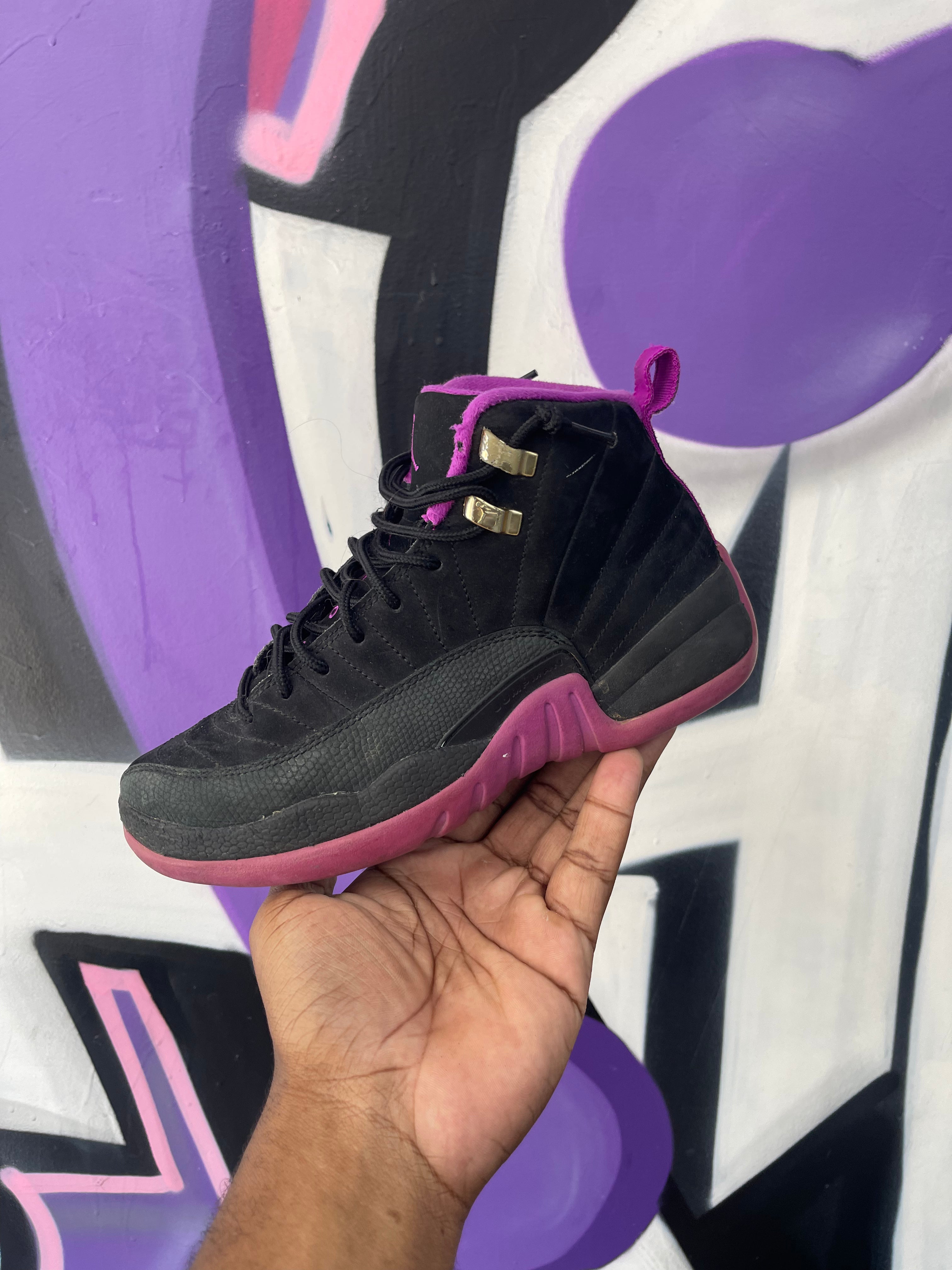 Jordan 12 Hyper Violet Sneakers