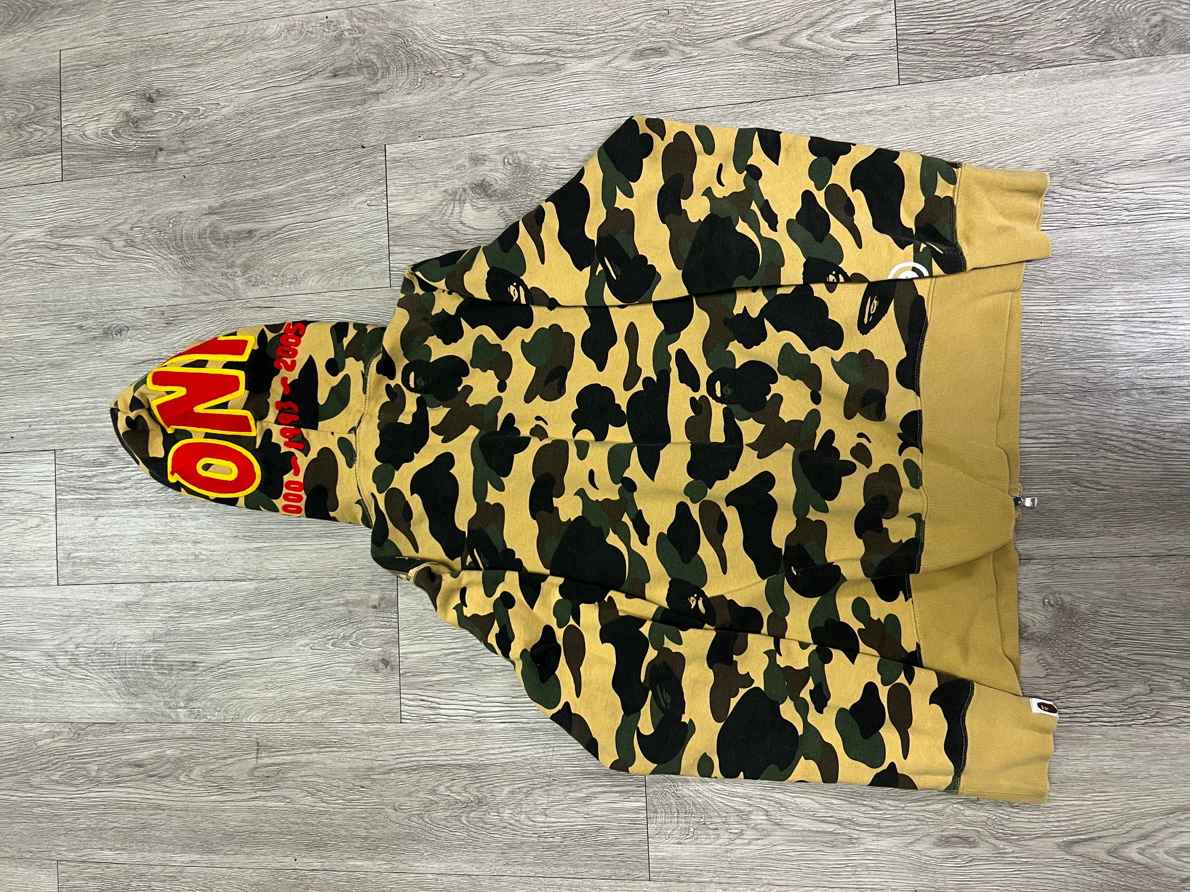 BAPE Camo Shark PONR Zip Up