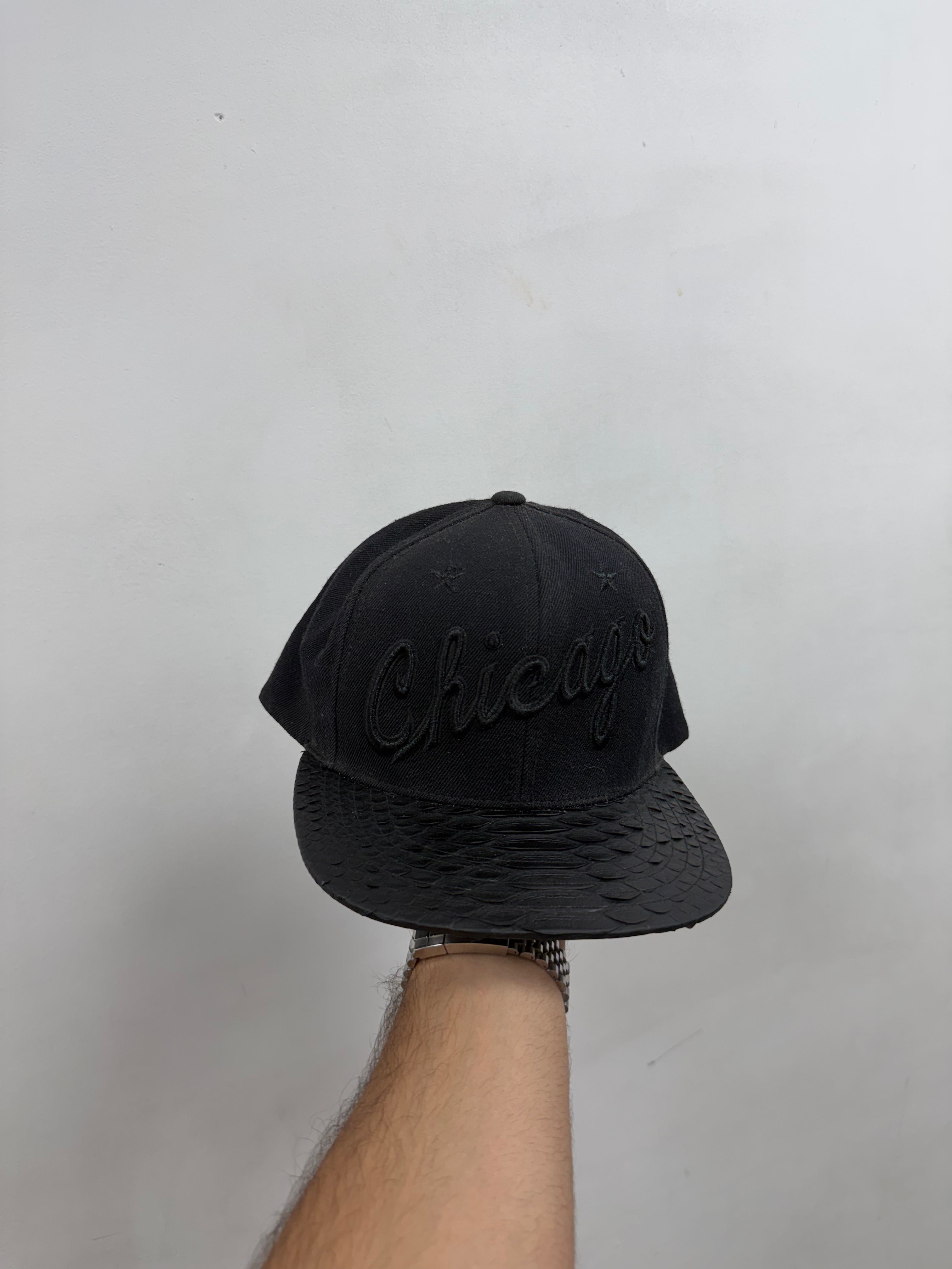 Just Don Black Chicago Python Hat
