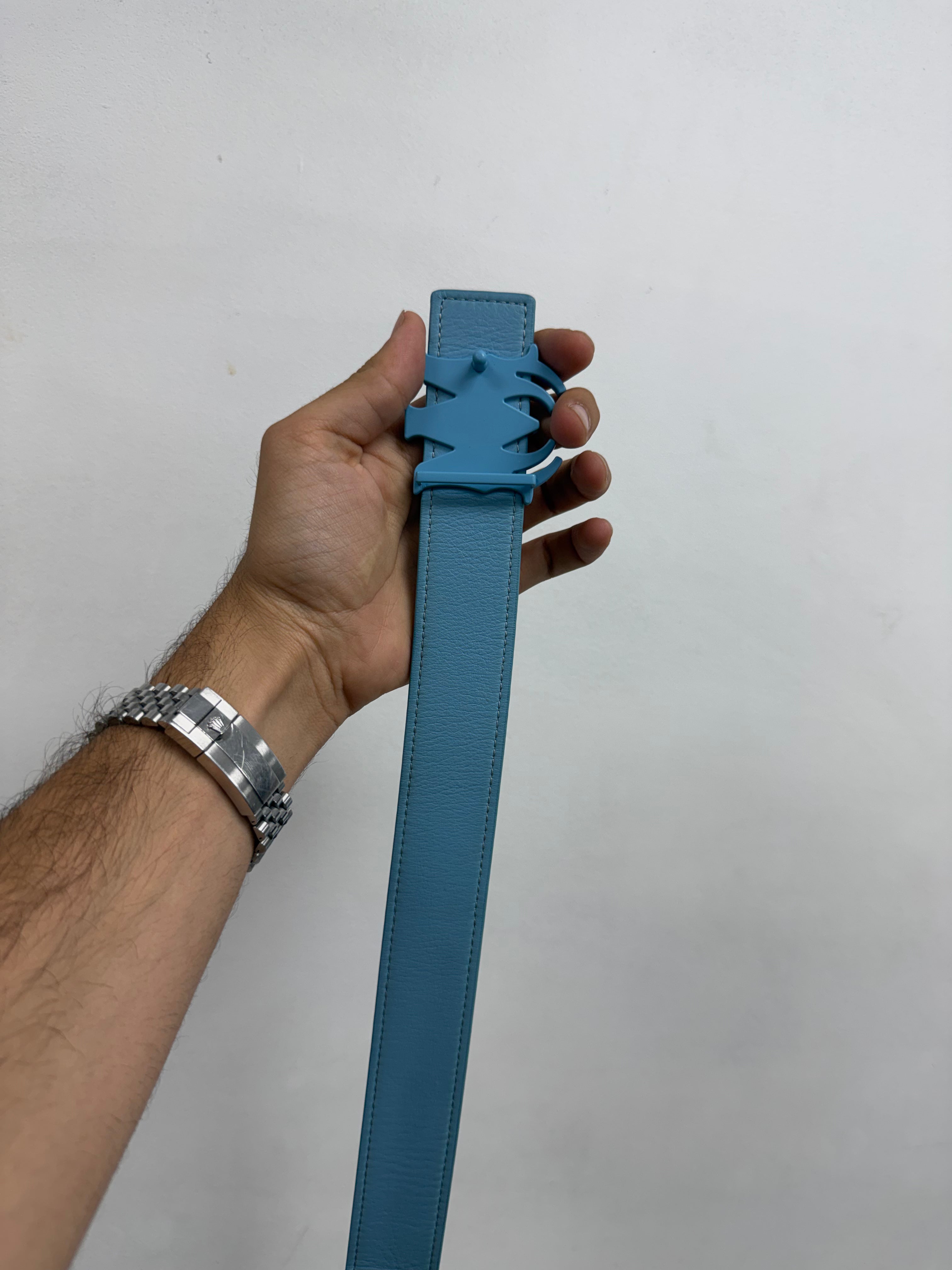 Amiri Baby Blue MA (90) Belt